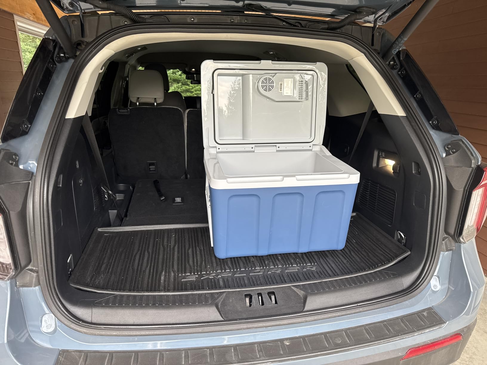 Ivation Electric Cooler & Warmer with Wheels & Handle | 48 Quart (45 L) | Portable Thermoelectric Fridge For vehicles & Trucks| 110V AC Home Power Cord & 12V Car Adapter for Camping, Travel & Picnics customer photo 2