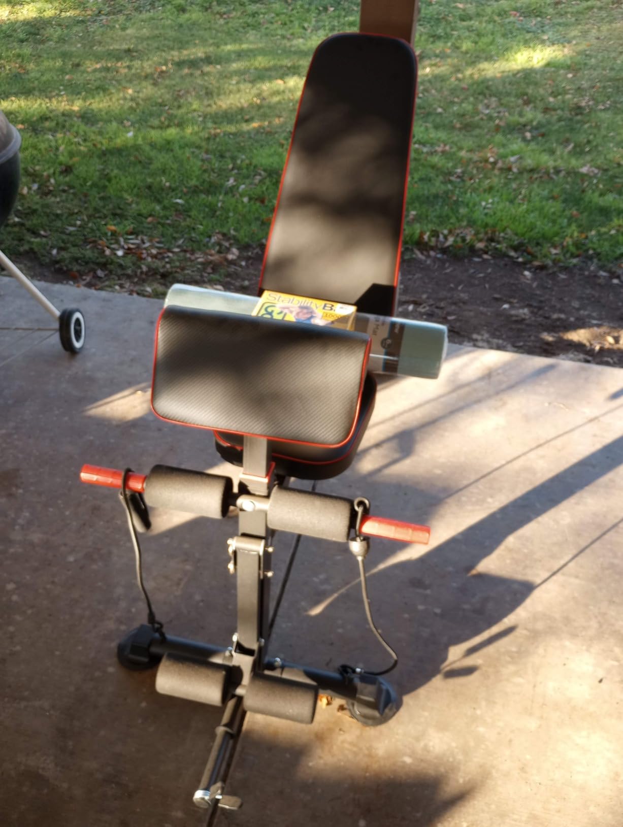 K KiNGKANG Adjustable Weight Bench, Foldable Home Gym, 1050lbs Capacity customer photo 2