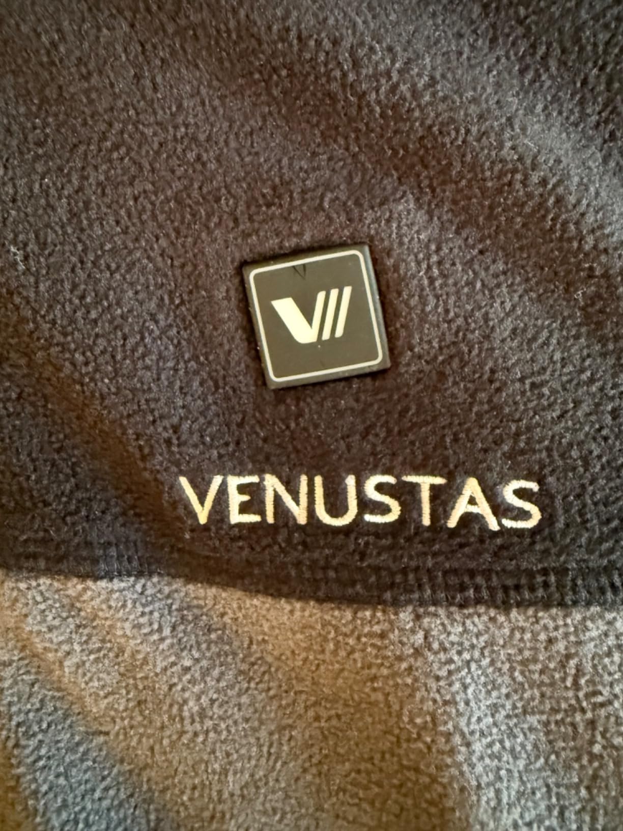 Venustas Men's Fleece Heated Jacket with Battery Pack, Soft Lightweight Heated Coat for Outdoor customer photo 2