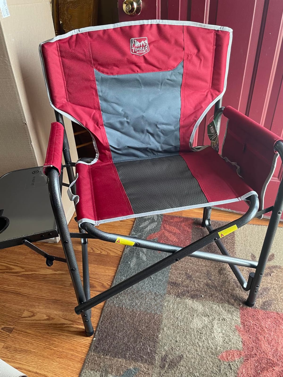 TIMBER RIDGE Aluminum Oversized Camping Chair, Support 400lbs customer photo 1