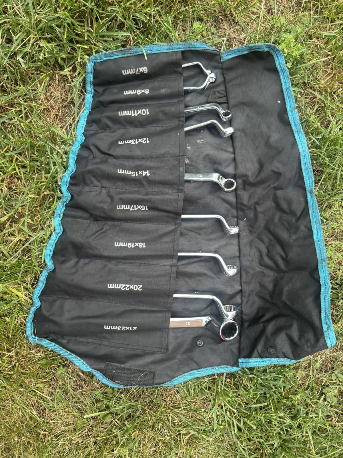 DURATECH 9-Piece Offset Box Wrench Set, Metric, 6mm-23mm customer photo 2