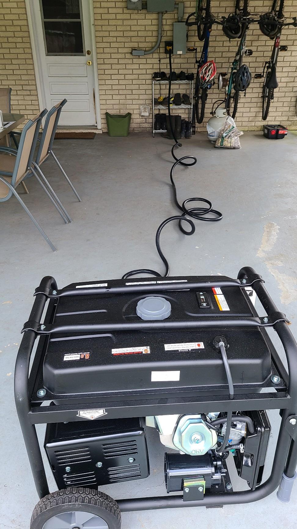 Pulsar G12KBN-SG Heavy Duty Portable Dual Fuel Generator - 9500 Rated Watts & 12000 Peak Watts - Gas & LPG - Electric Start - Transfer Switch & RV Ready - CARB Compliant customer photo 1