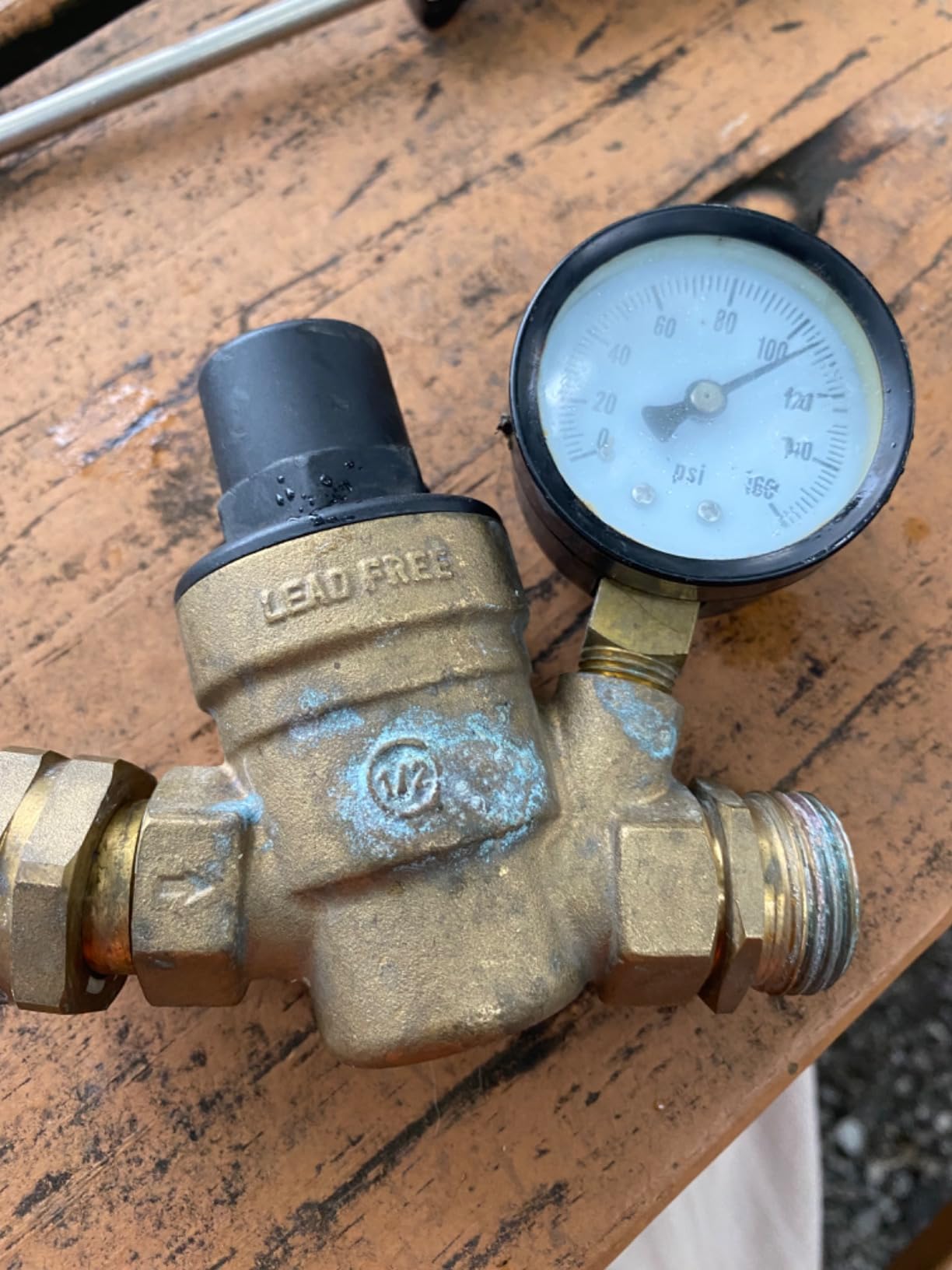 RVMATE RV Water Pressure Regulator, Lead-Free Brass customer photo 1