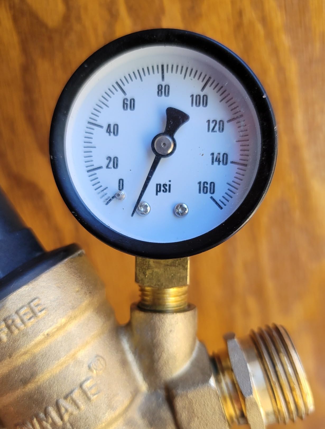 RVMATE RV Water Pressure Regulator, Lead-Free Brass customer photo 2