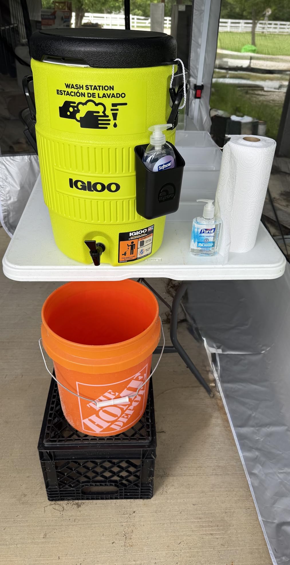 Igloo Sports Cooler | Insulated Beverage Dispenser with Spout |Portable Handwashing Station customer photo 1