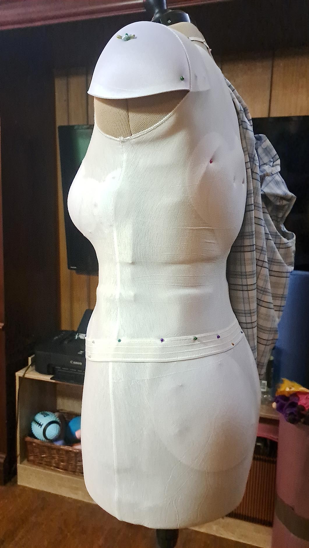 Dritz My Double Designer Adjustable Dress Form, Full-Figure Size, US 20-24 customer photo 2