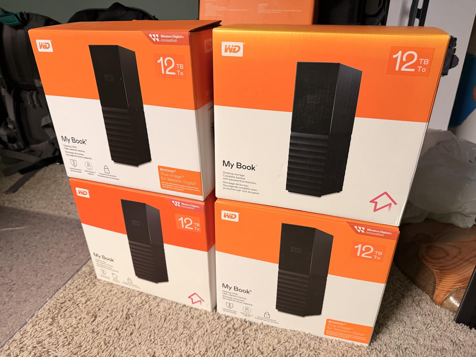 WD 16TB My Book Desktop External Hard Drive, USB 3.0, External HDD with Password Protection and Backup Software - WDBBGB0160HBK-NESN customer photo 2