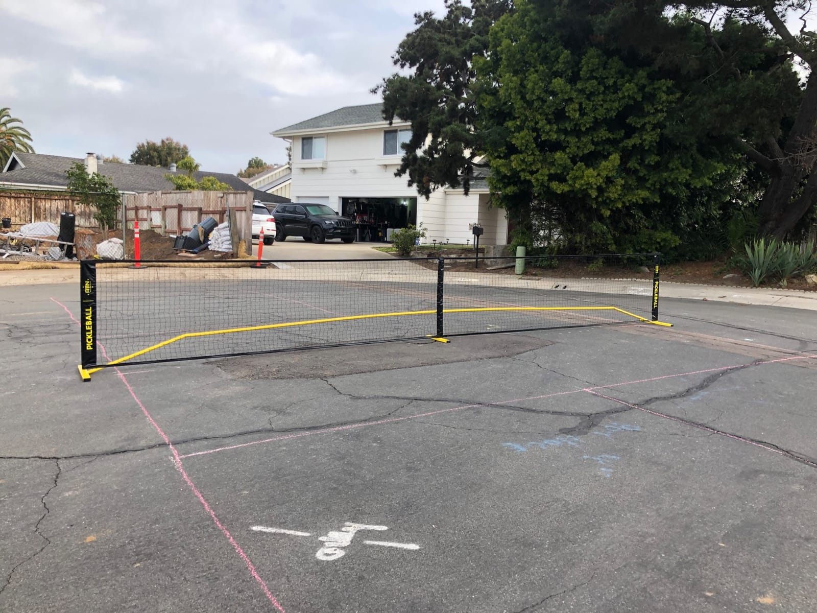 A11N SPORTS Designed for All Weather Conditions with Steady Metal Frame and Strong PE Net, Regulation Size Net with Carrying Bag- 22’ Wide x 36” Tall, Indoor/Outdoor Use customer photo 1