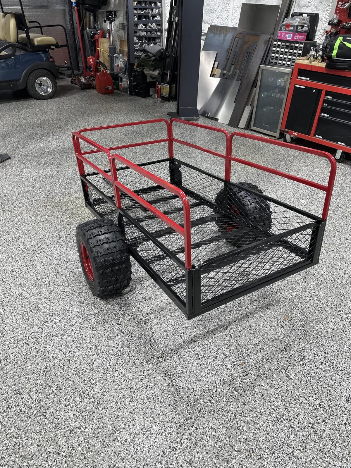 Yutrax TX162 HC1500 Heavy Duty ATV/UTV Trailer, 1,500 lb. Capacity customer photo 1