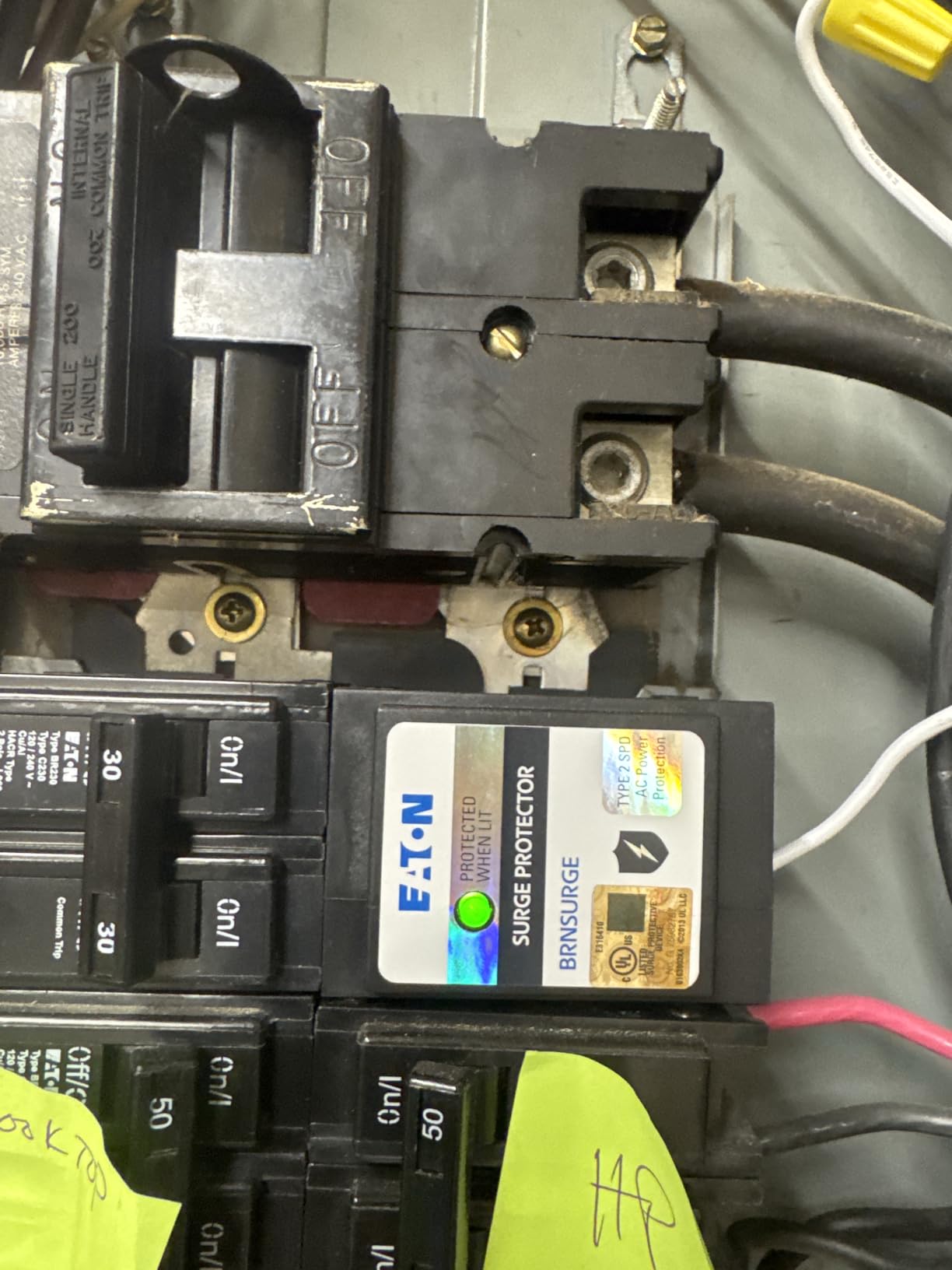 Eaton BRNSURGE Type BR Whole-Panel Circuit Breaker Surge Protective Device customer photo 1