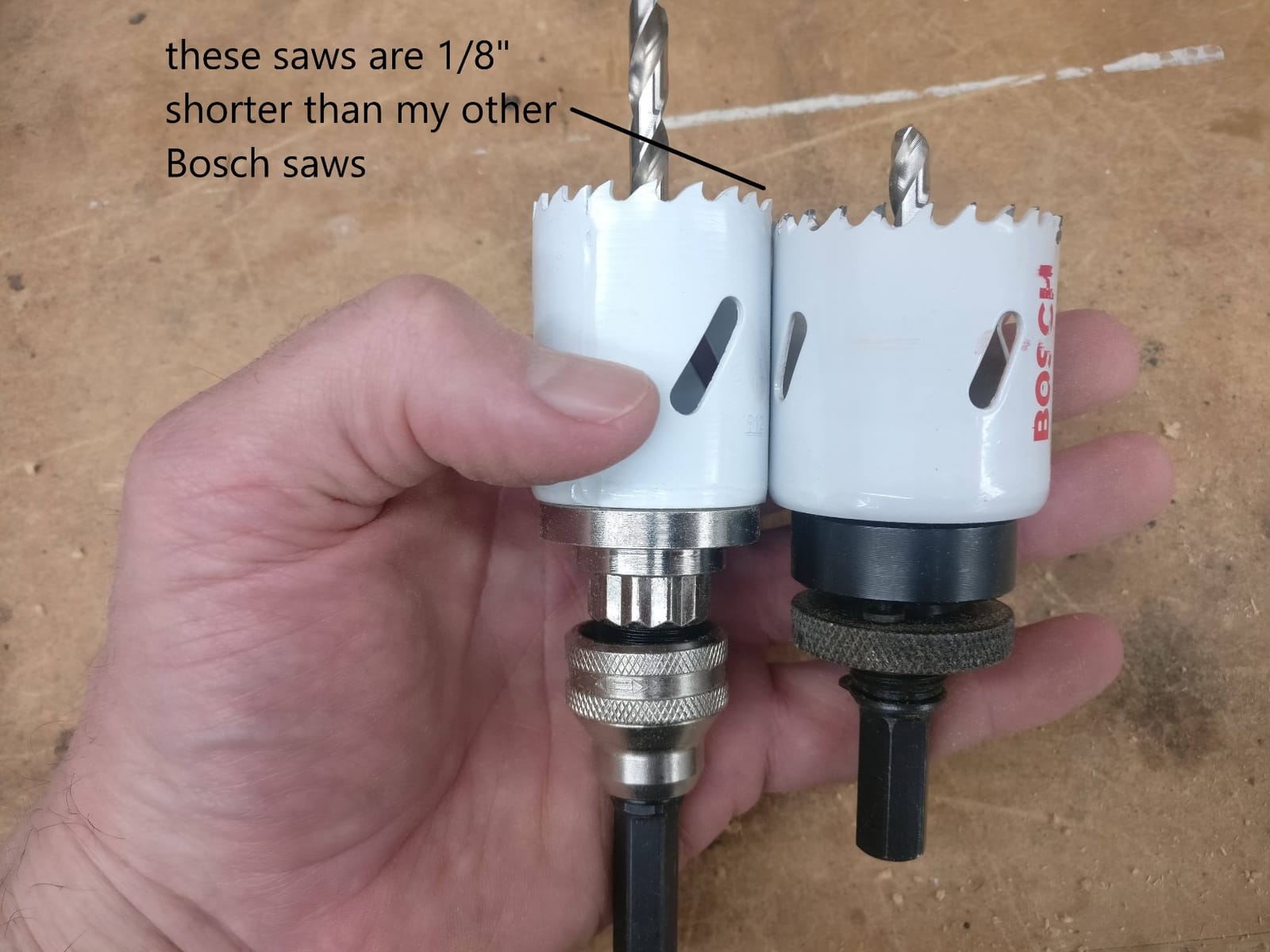 Bosch HSBIM9 9 pc. General-Purpose Bi-Metal Hole Saw Kit customer photo 2