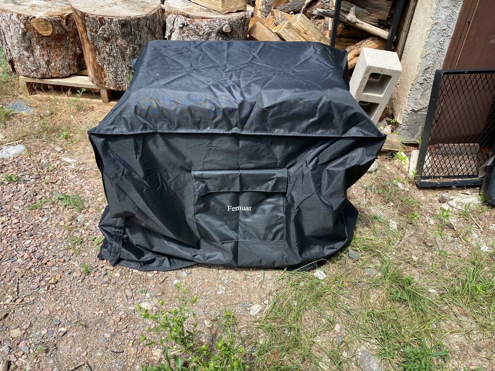 Outdoor Generator Covers Waterproof Heavy Duty 600D Oxford Portable Generator Cover Universal for 5500-15000 Watt Portable Generators ,38x28x30 in customer photo 1