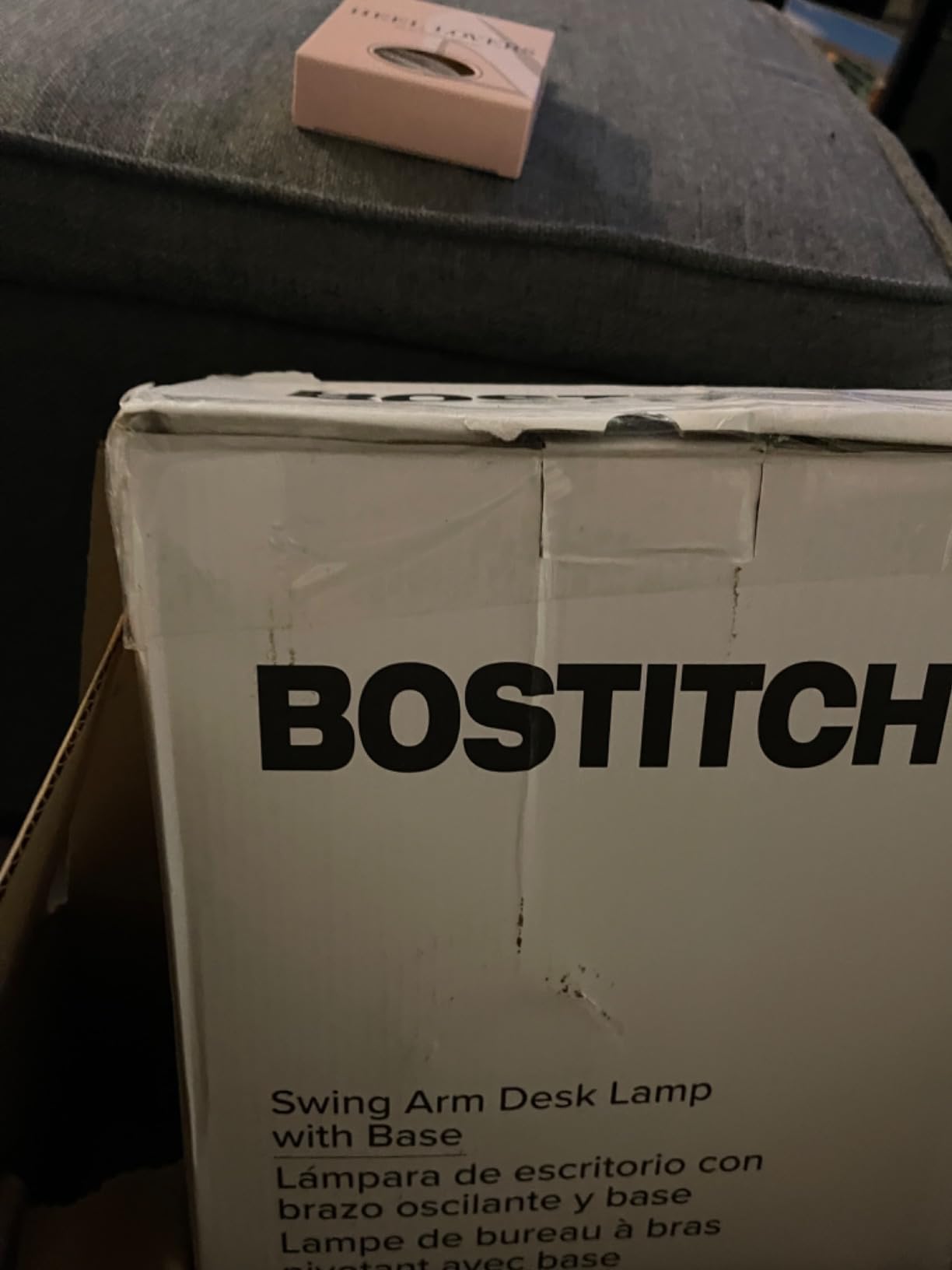 Bostitch Office VLF100D Swing Arm Desk Lamp, Metal, 36