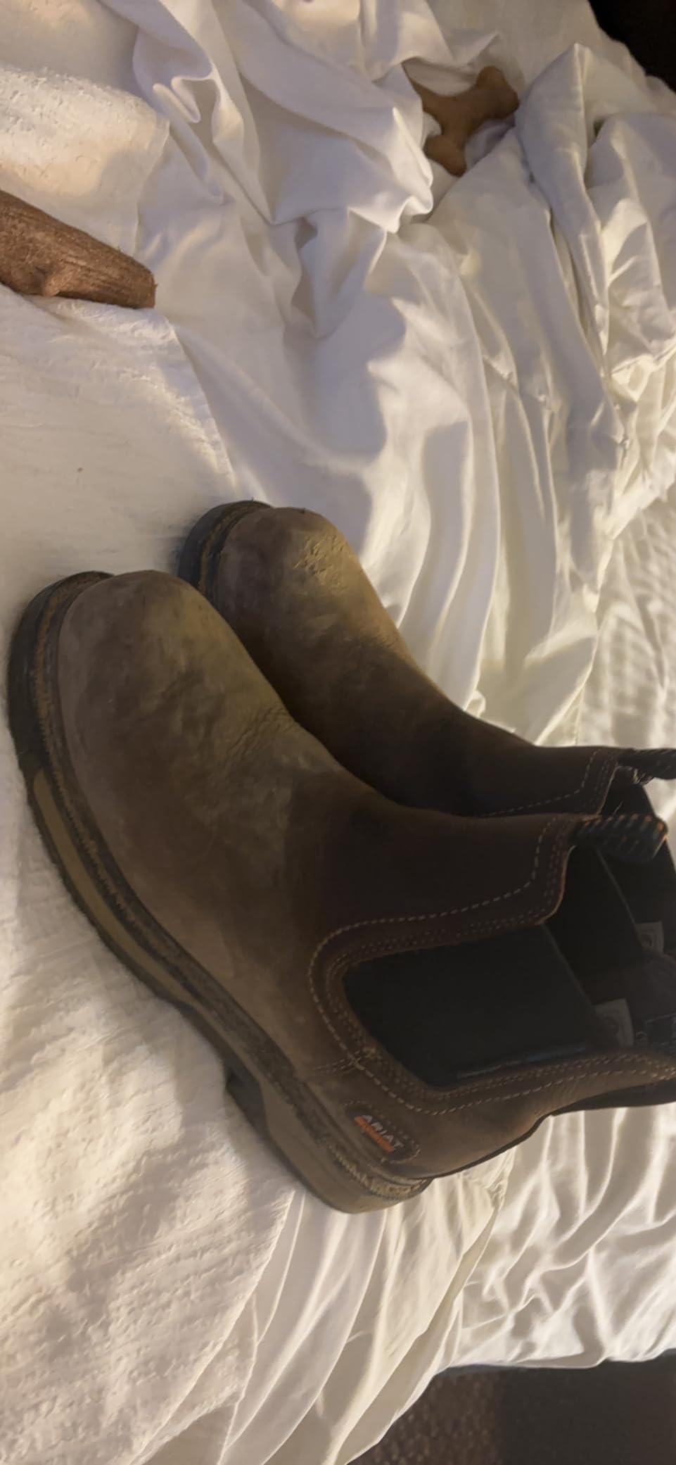 ARIAT Women's Riveter Chelsea CSA Waterproof Composite Toe Work Boot customer photo 1