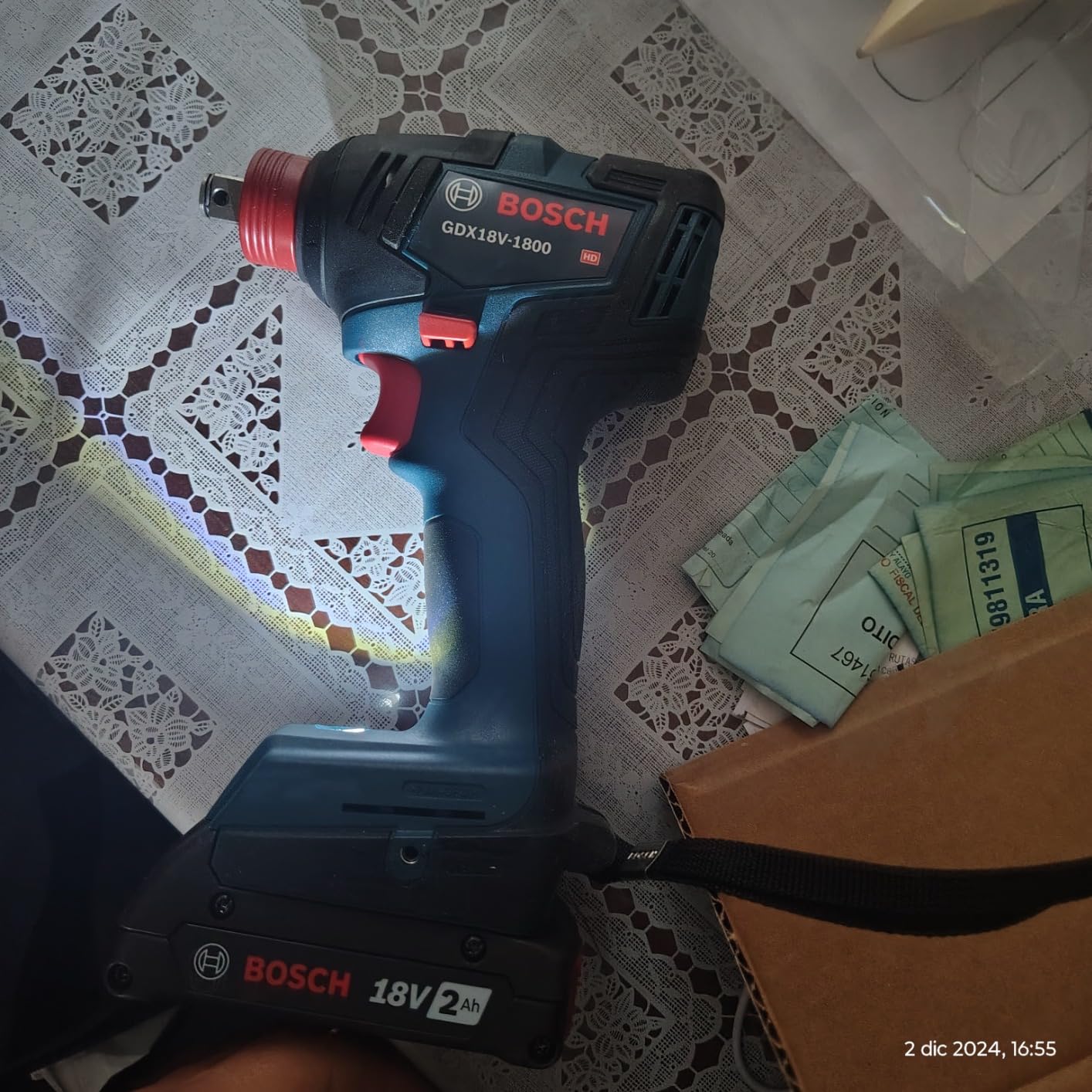 Bosch GDX18V-1800B12 18V Two-In-One 1/4 In. and 1/2 In. Bit/Socket Impact Driver/Wrench Kit with 2 Ah Standard Power Battery customer photo 1