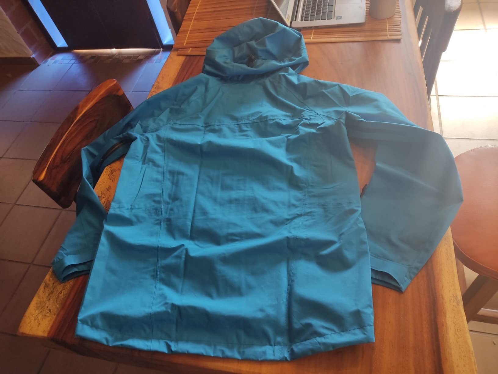 Little Donkey Andy Men's High-performance 3L Hard Shell Waterproof Rain Jacket Breathable Rain Gear for Hiking,Travelling customer photo 1