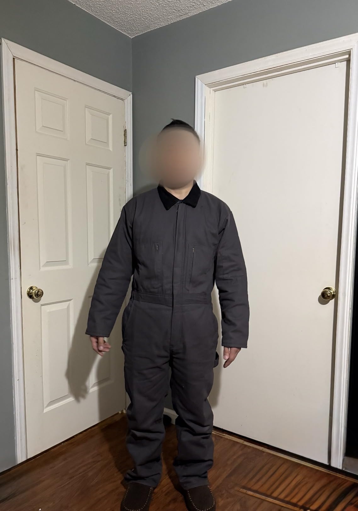 Bass Creek Outfitters Mens Insulated Coveralls Work Jumpsuit with Pockets - Durable Long-Sleeve Workwear, Warm Lined Overalls customer photo 1