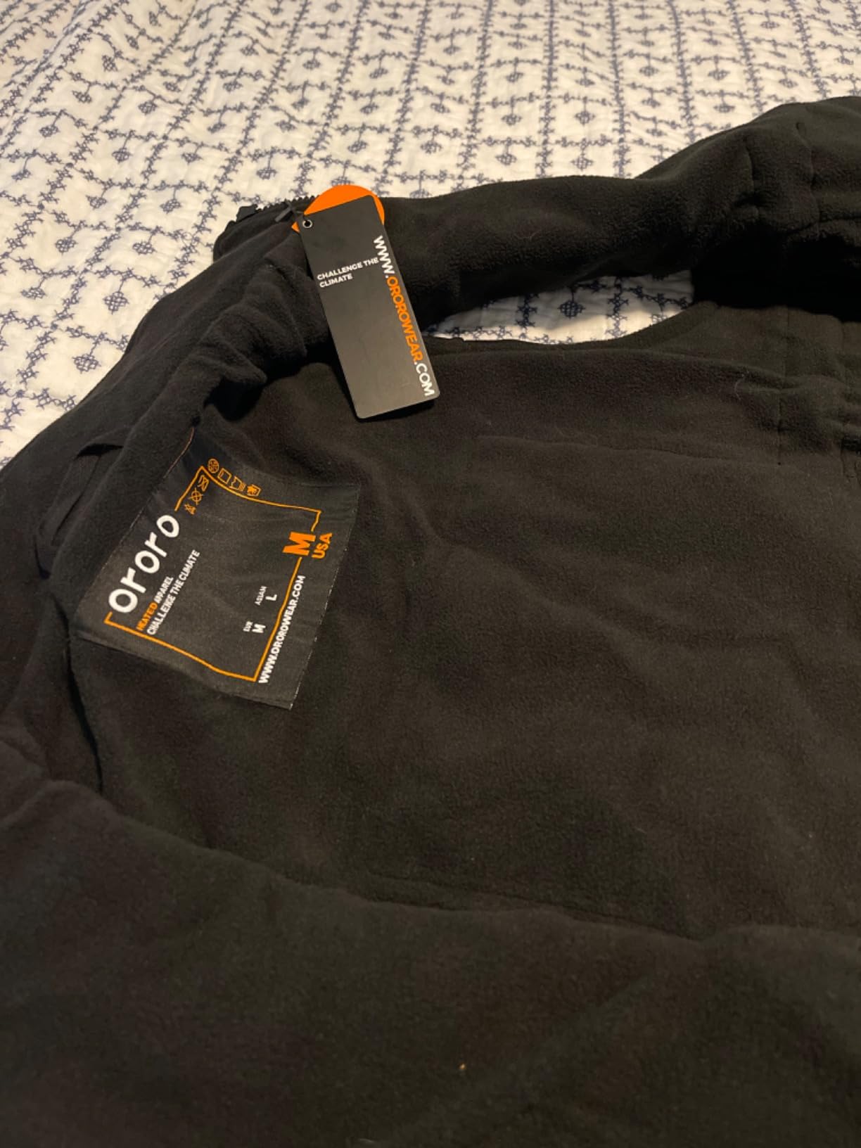 Women's Heated Fleece Vest, Lightweight 4-Zone Heating Layer Vest customer photo 2