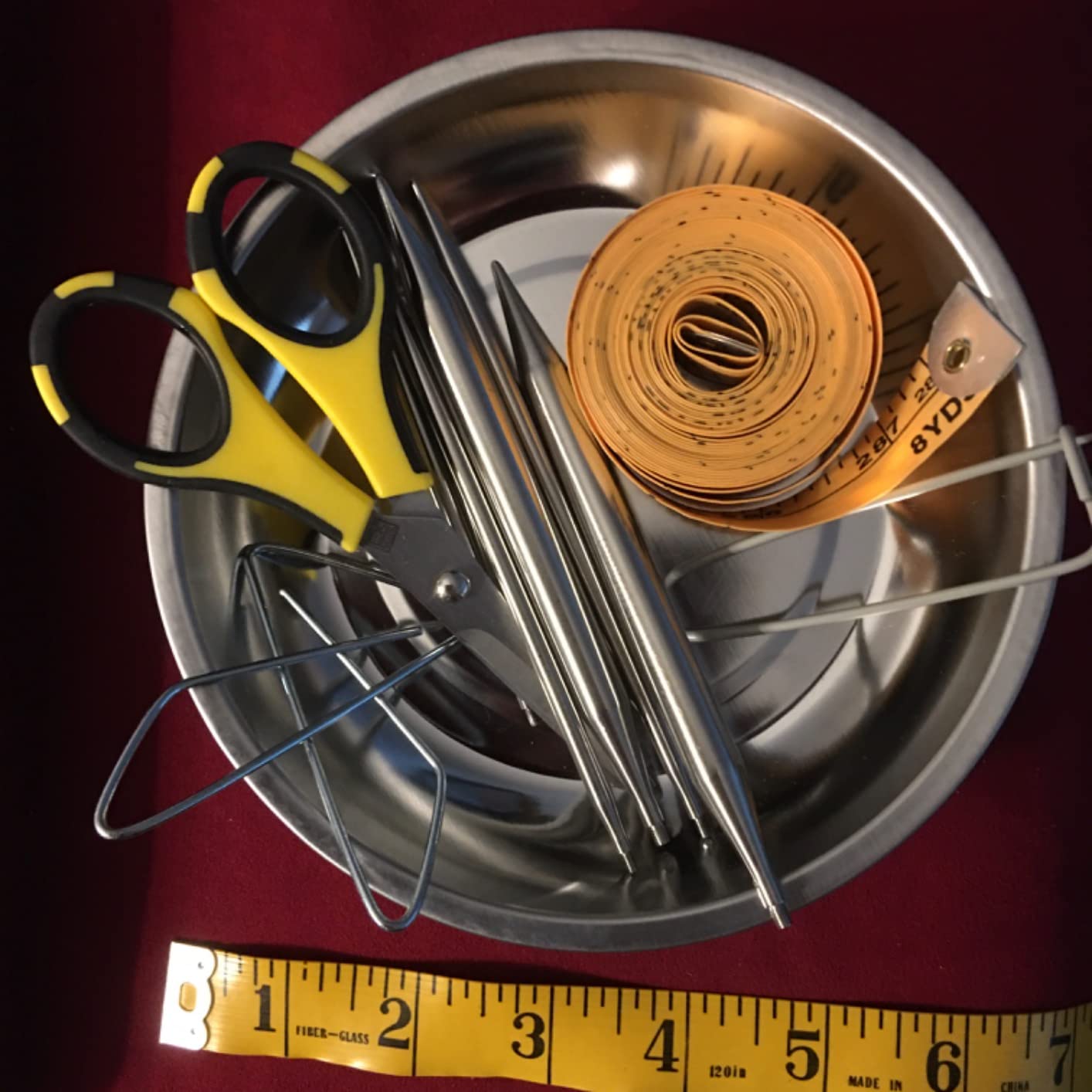 Magnetic Tray 3-Piece Set, Round Stainless Steel Magnetic Parts Trays for Screws, Nuts, Bolts, Pins and Small Tools, Magnetic Bowls for Garage, Workshop and Automotive Repair customer photo 2
