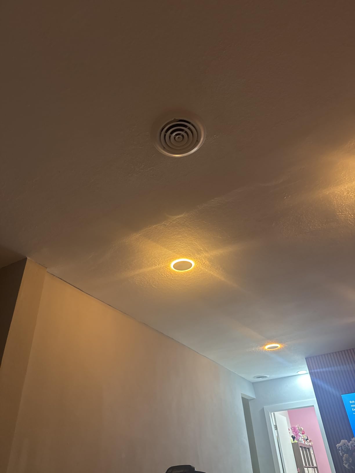 Meconard 4 Pack 6 Inch 3CCT LED Recessed Lighting, Canless Wafer Downlight | White, 3000K-5000K Selectable, Ultra-thin Dimmable Ceiling Lights, Metal Housing, 1050LM 12W 120V, IC & Damp Rated, ETL & FCC customer photo 1