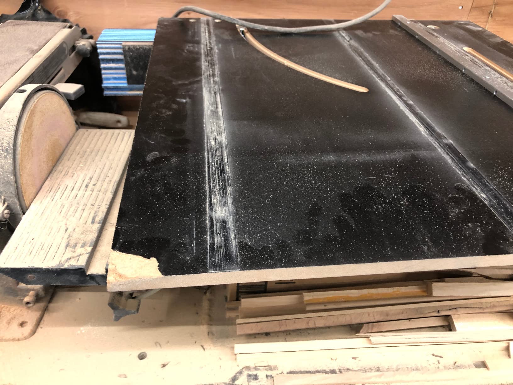 POWERTEC Table Saw Crosscut Sled for Stationary Table Saw (71403) customer photo 1