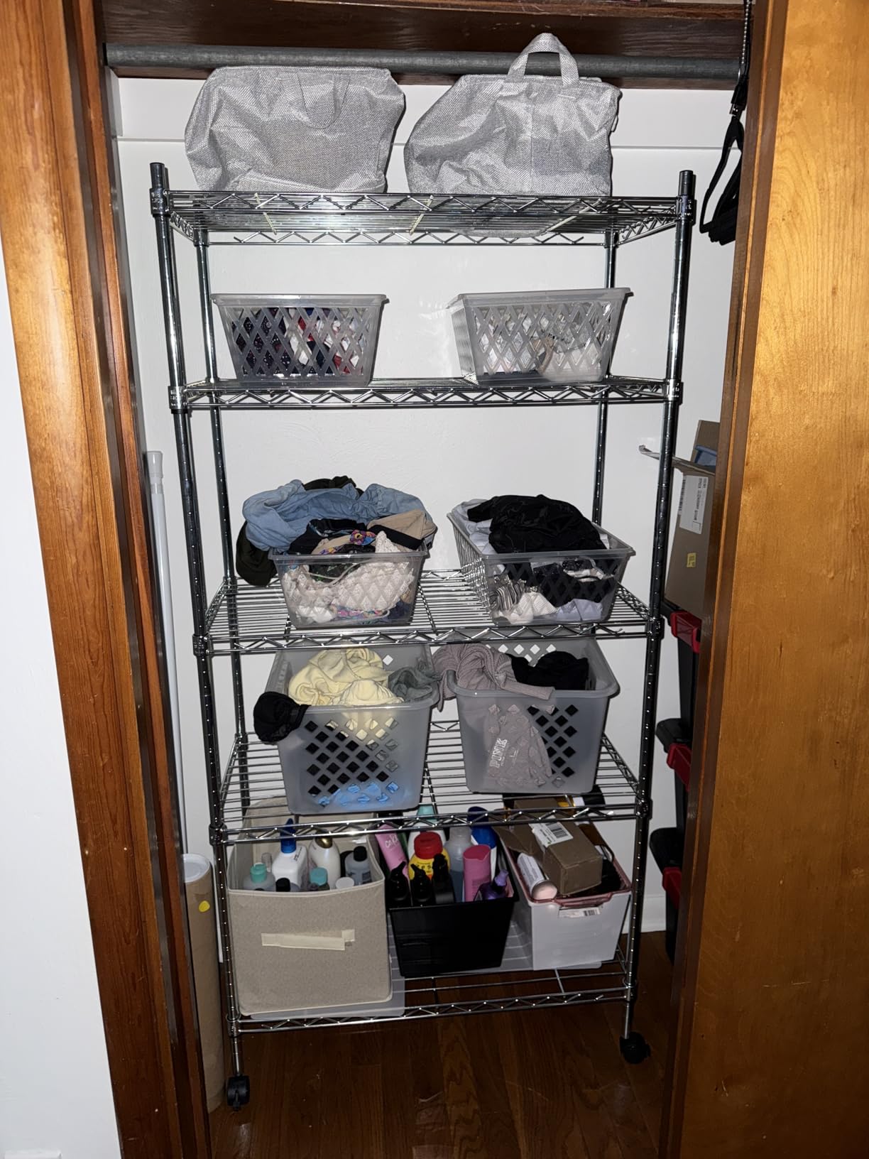 5-Tier Steel Wire Shelving, 30