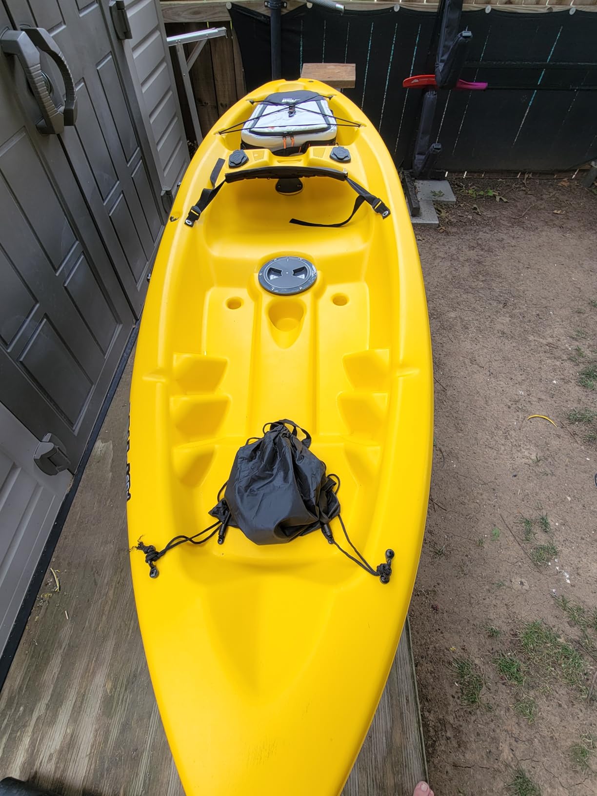 Pelican ExoChill - Soft Cooler Bag - Fit in Most Tank Wells - Removable Shoulder Strap and Handles On Each Side - More Storage Compartement - Black/Grey customer photo 1