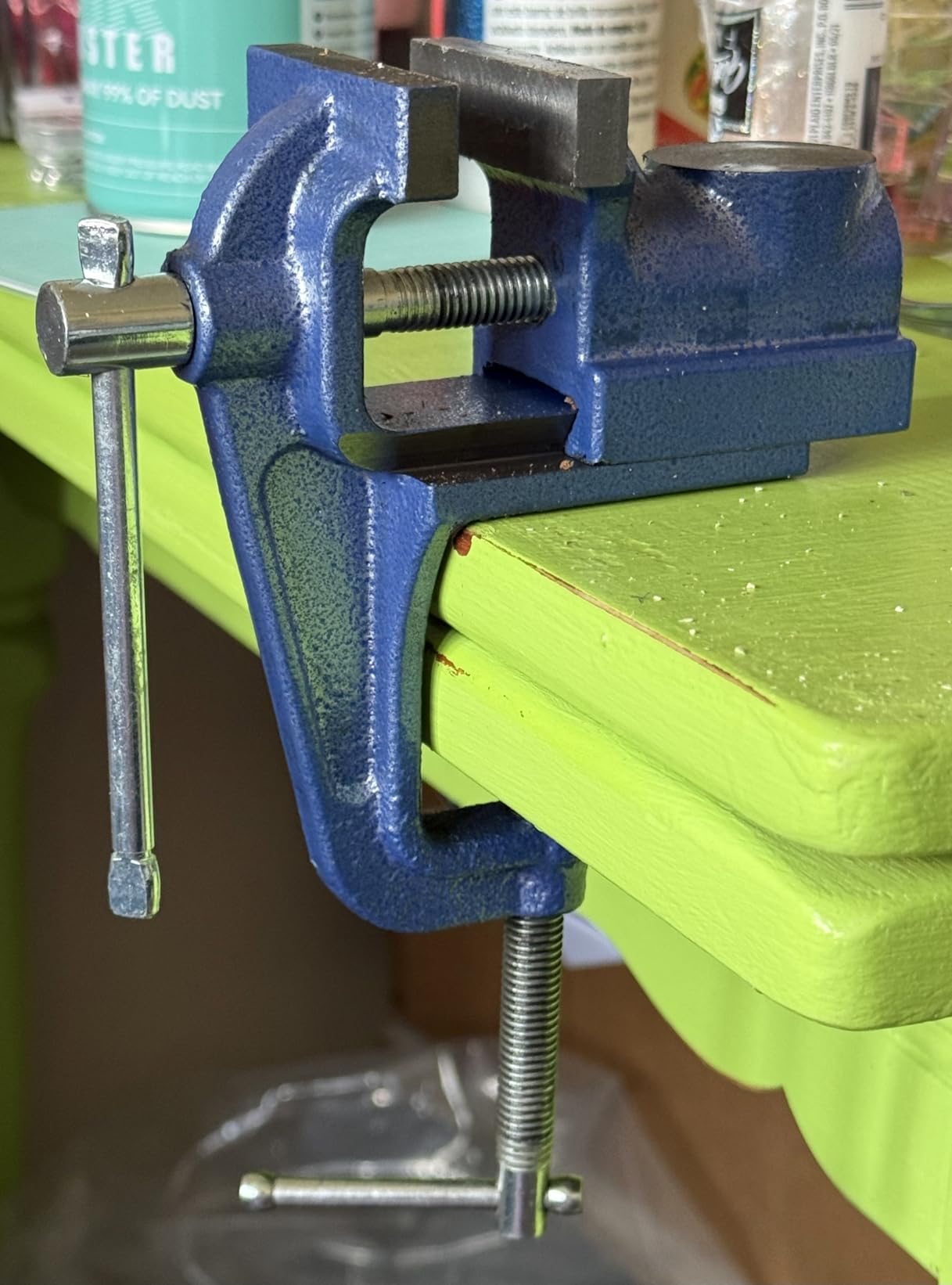 6” 360° Ductile Iron Bench Vise, 13200LB Force customer photo 2