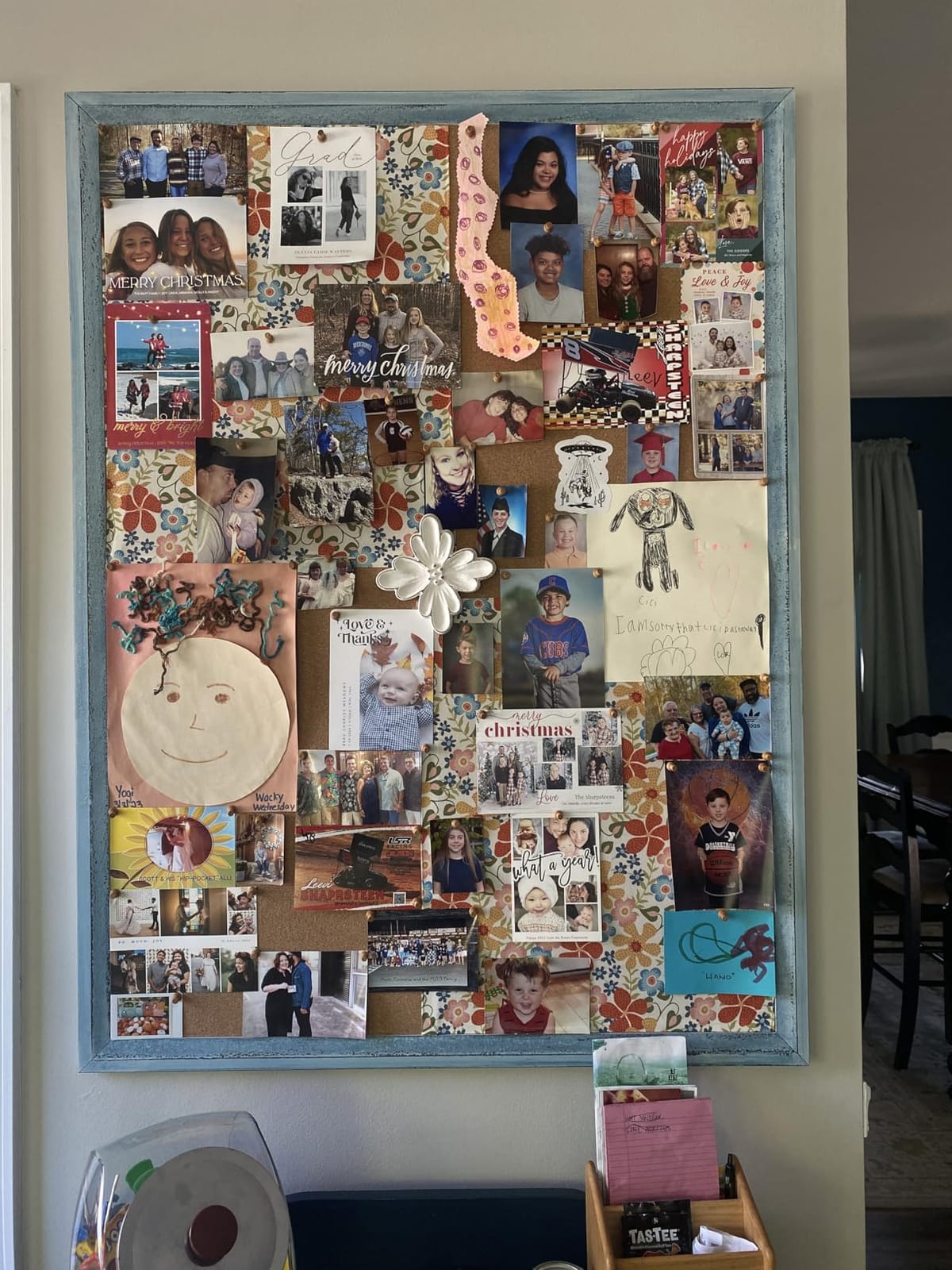 DOLLAR BOSS White Cork Board, 24