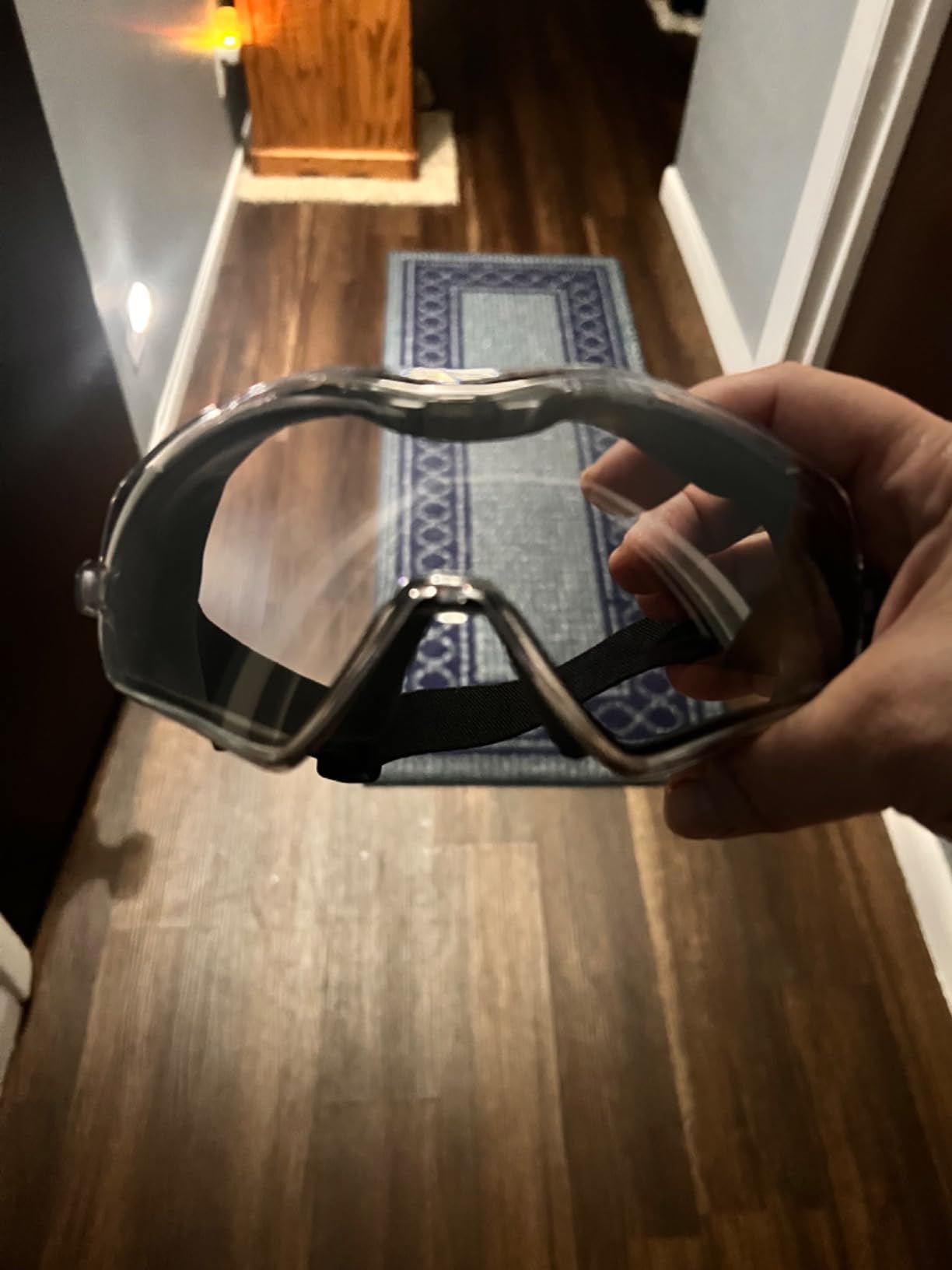 NoCry Anti-Fog Safety Goggles Over Glasses, Dust Eye Protection, ANSI Z87.1 customer photo 1