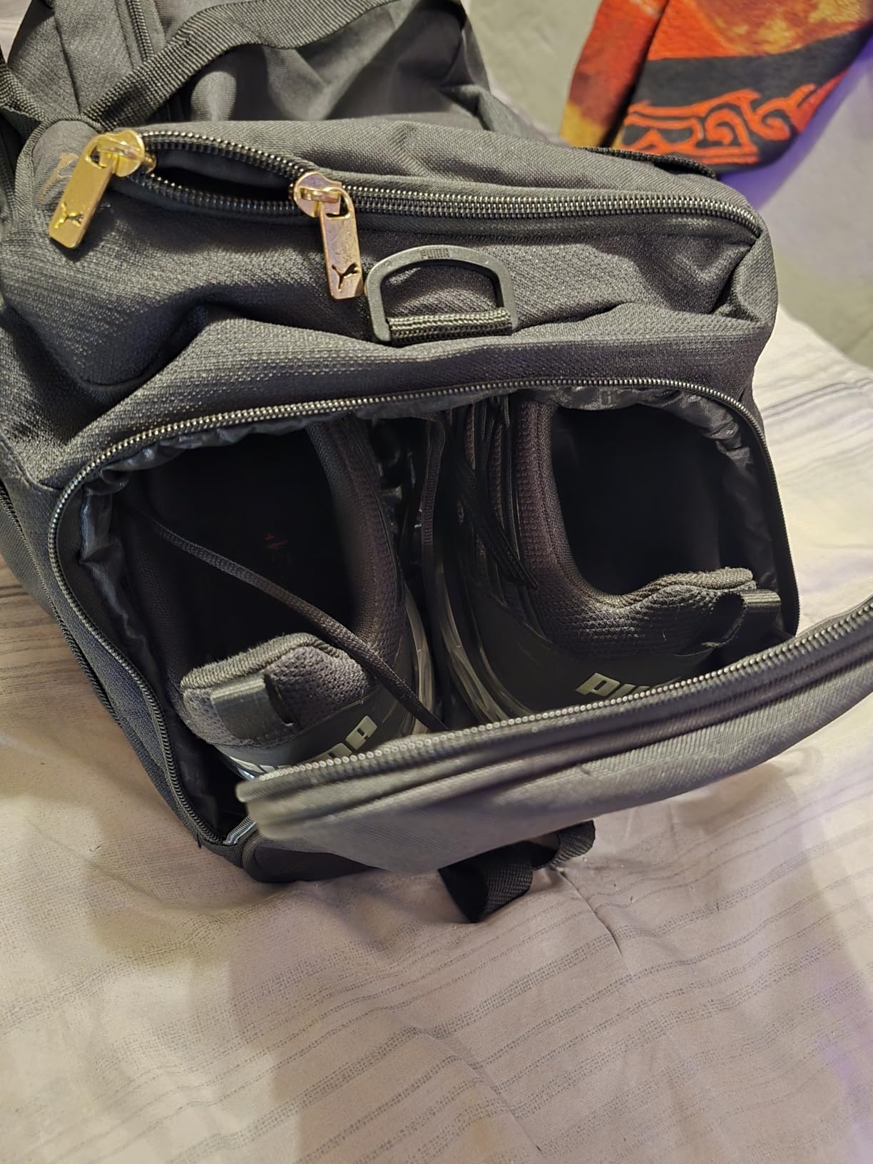 PUMA Accelerator Duffel Bag with Removable Strap & Shoe Pocket customer photo 1