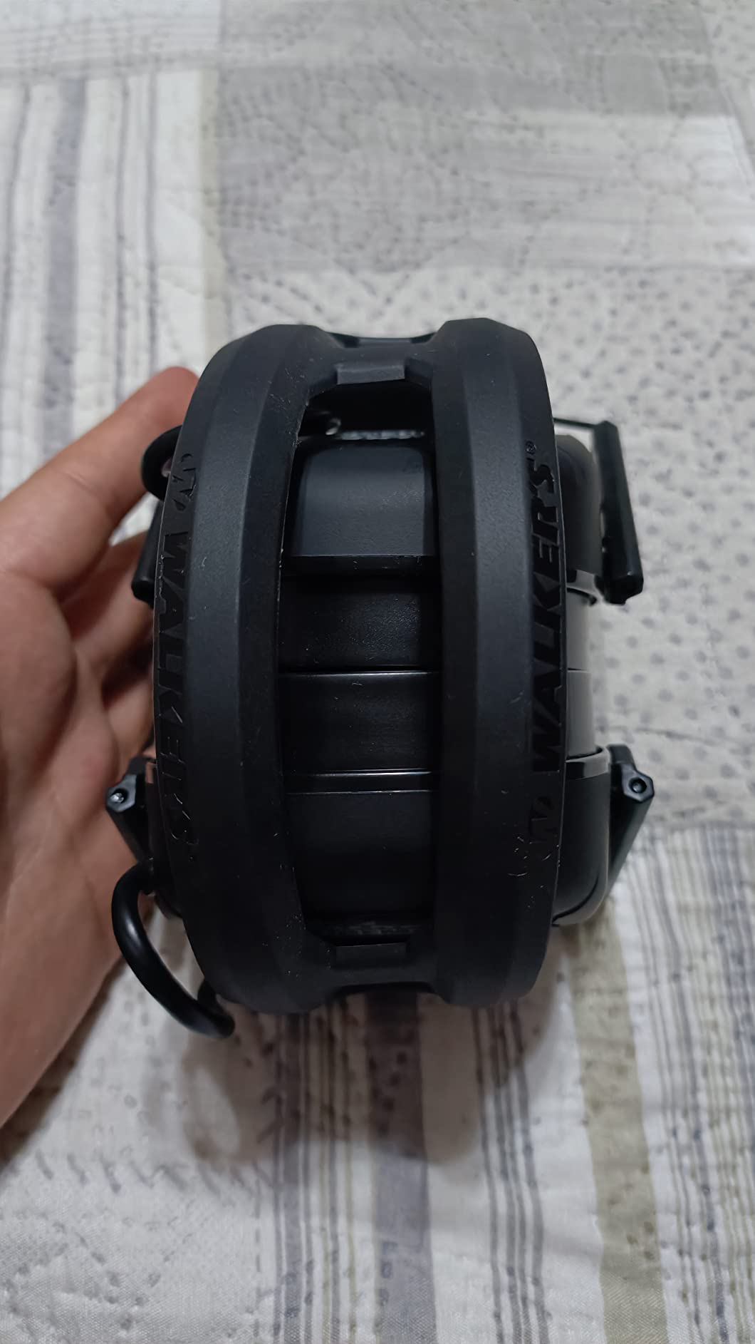 Walker's Rechargeable Lightweight Shooting Hunting Range Electronic Slim Low Profile Hearing Protection FireMax Earmuffs customer photo 1