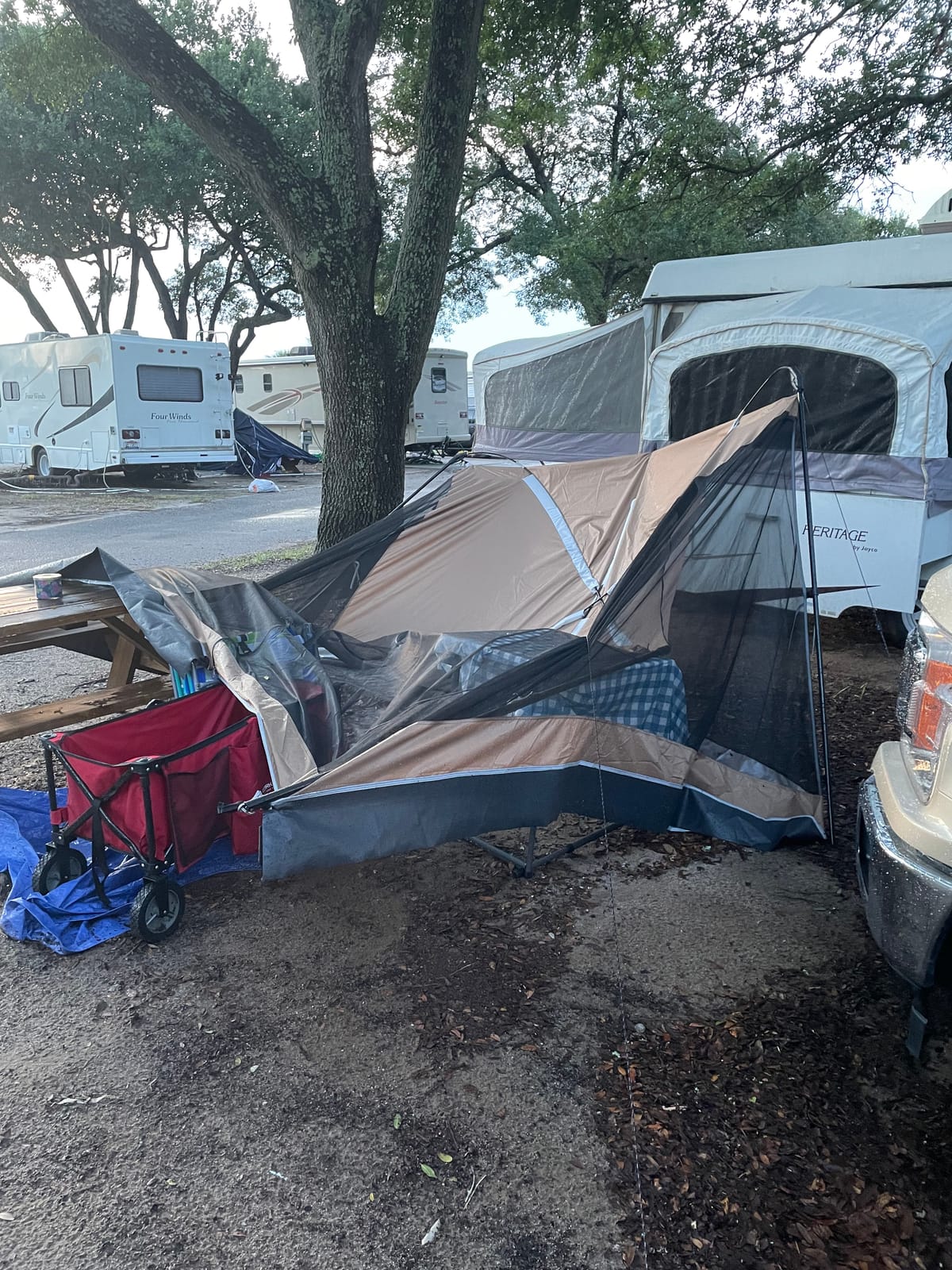 Screen House Canopy Tent 13'x 9' customer photo 2