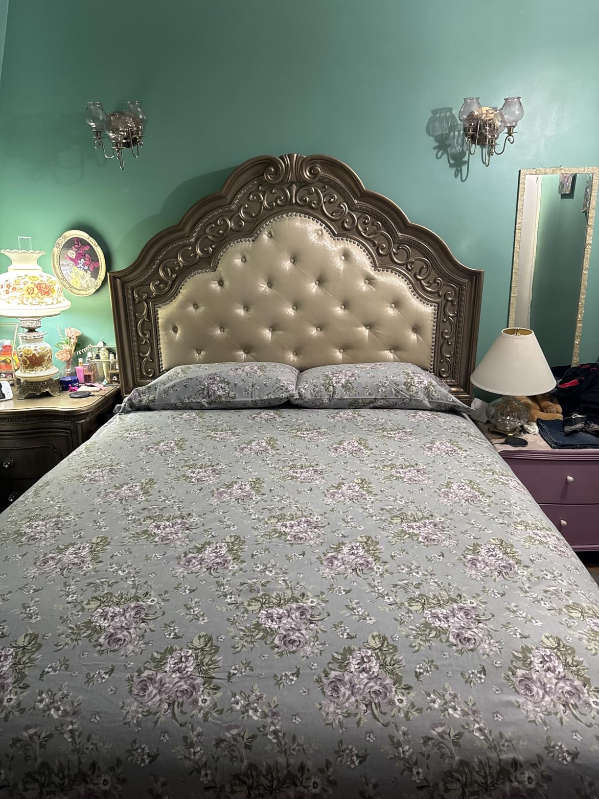 Bliss Casa 4 Piece 100% Cotton Flannel Sheets Queen Size Bed Set - Warm & Extra Soft - Deep Pockets, Breathable, All Seasons Comfy - Double Brushed Bed Sheet (Richmond) customer photo 1