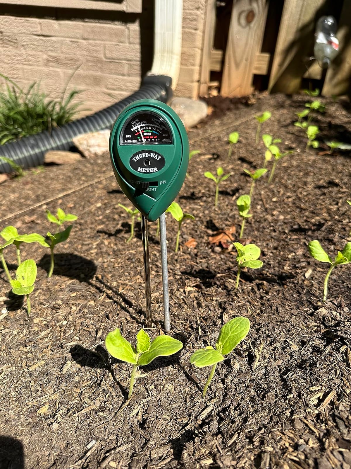 apine Soil Moisture Meter,3 in 1 Soil pH Tester,Soil Tester with Moisture,Light,and pH Test for Garden,Farm,Lawn,Indoor,Outdoor (No Battery Needed) customer photo 2