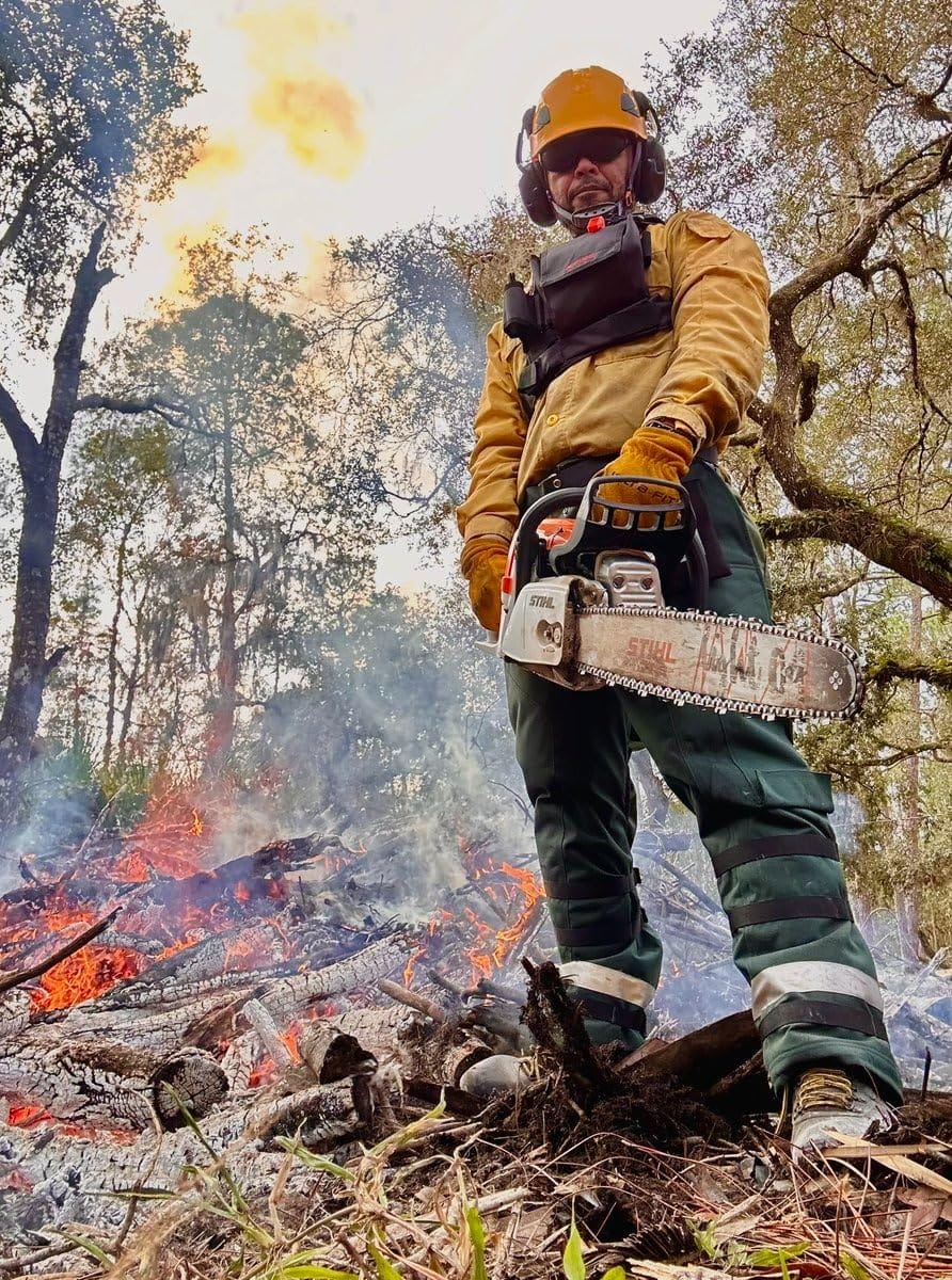 Technical Wrap Chainsaw Chaps by UL Class A, Orange Black customer photo 2