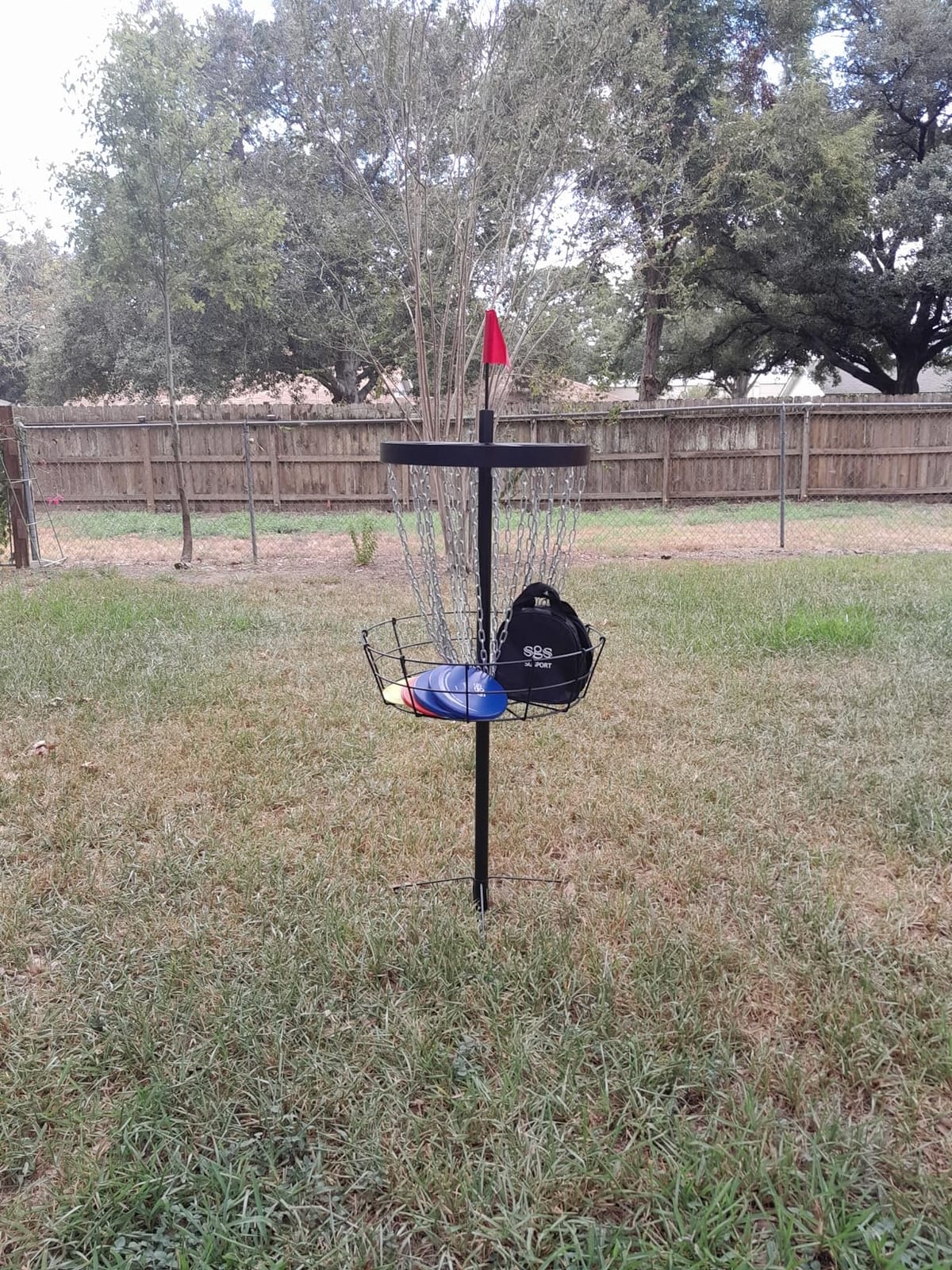 TARUMG 24-Chains Disc Golf Basket with Handbag&Discs,Multi-Colors Choices customer photo 1