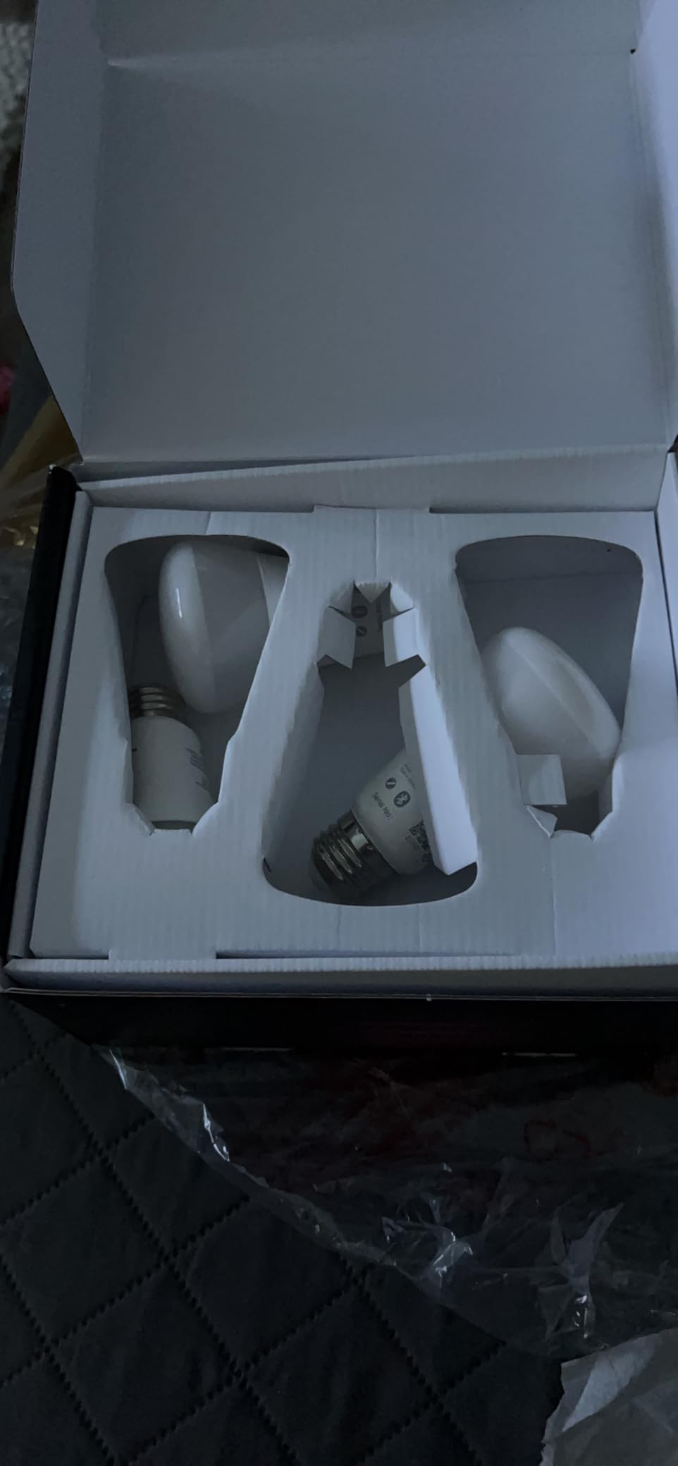 Philips Hue Smart Light Starter Kit - Includes (1) Bridge, (1) Smart Button and (3) Smart 75W A19 LED Bulbs - White and Color Ambiance - 1100LM - E26 - Control with Hue App or Voice Assistant customer photo 2