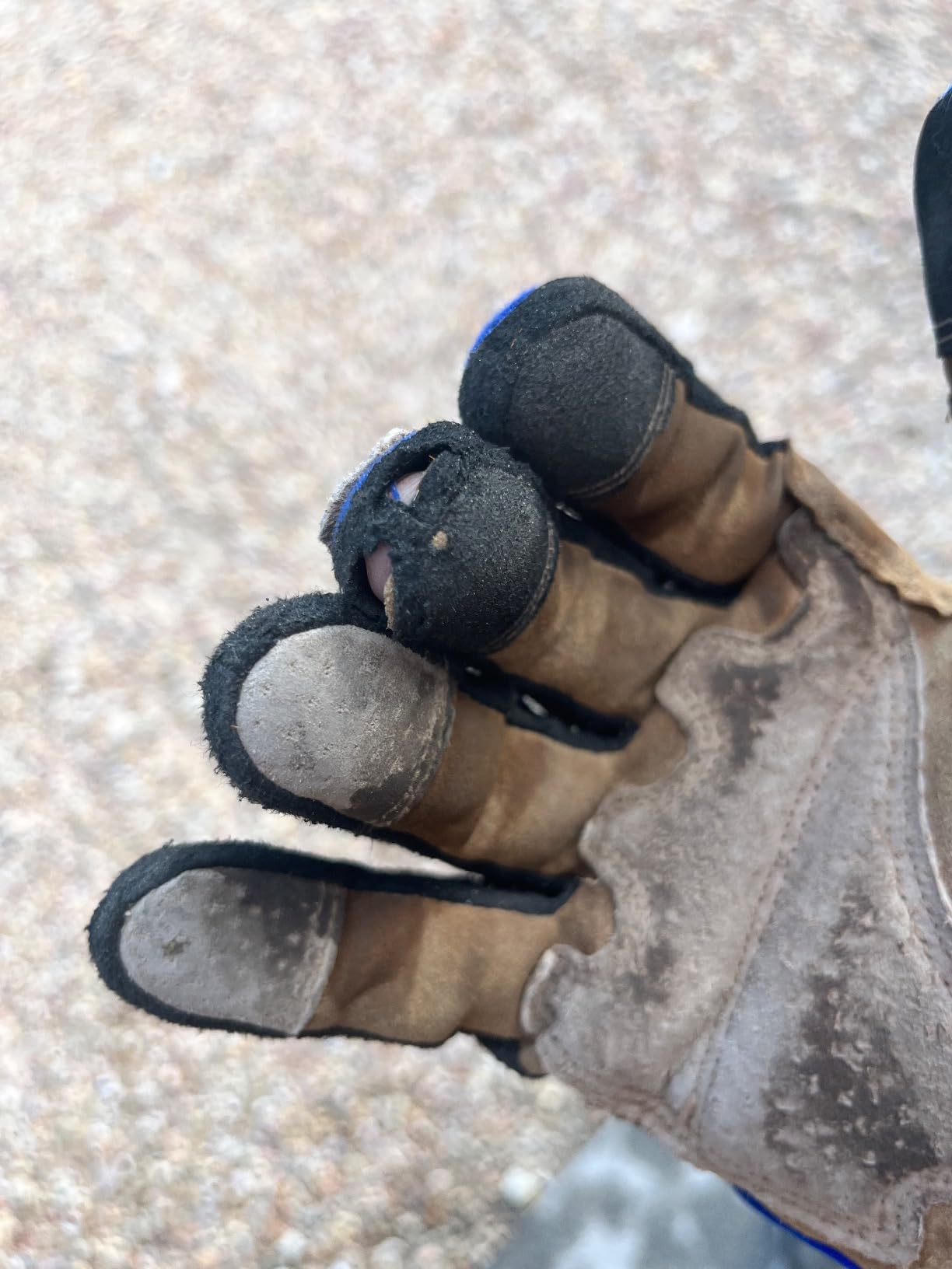 Vgo... Gardening Work Gloves for Men,Thornproof,Touchscreen(SL7475,L) customer photo 2