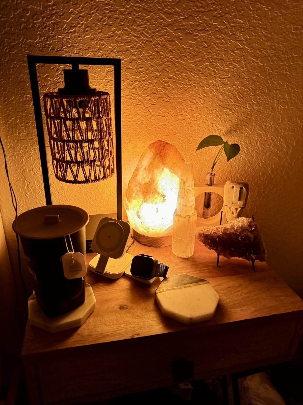 d'aplomb Natural Himalayan Salt Lamp;Large Hand Carved Natural Chunk customer photo 2