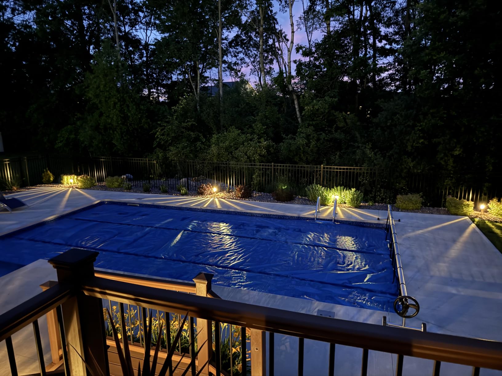 XMCOSY+ Solar Pathway Lights Outdoor, 6 Pack Solar Light Outdoor Waterproof | Stainless Steel & Aluminum 10-40LM Dimmable Warm White for 12H, IP65 Solar Powered Auto On/Off Outdoor Light for Yard Garden customer photo 2