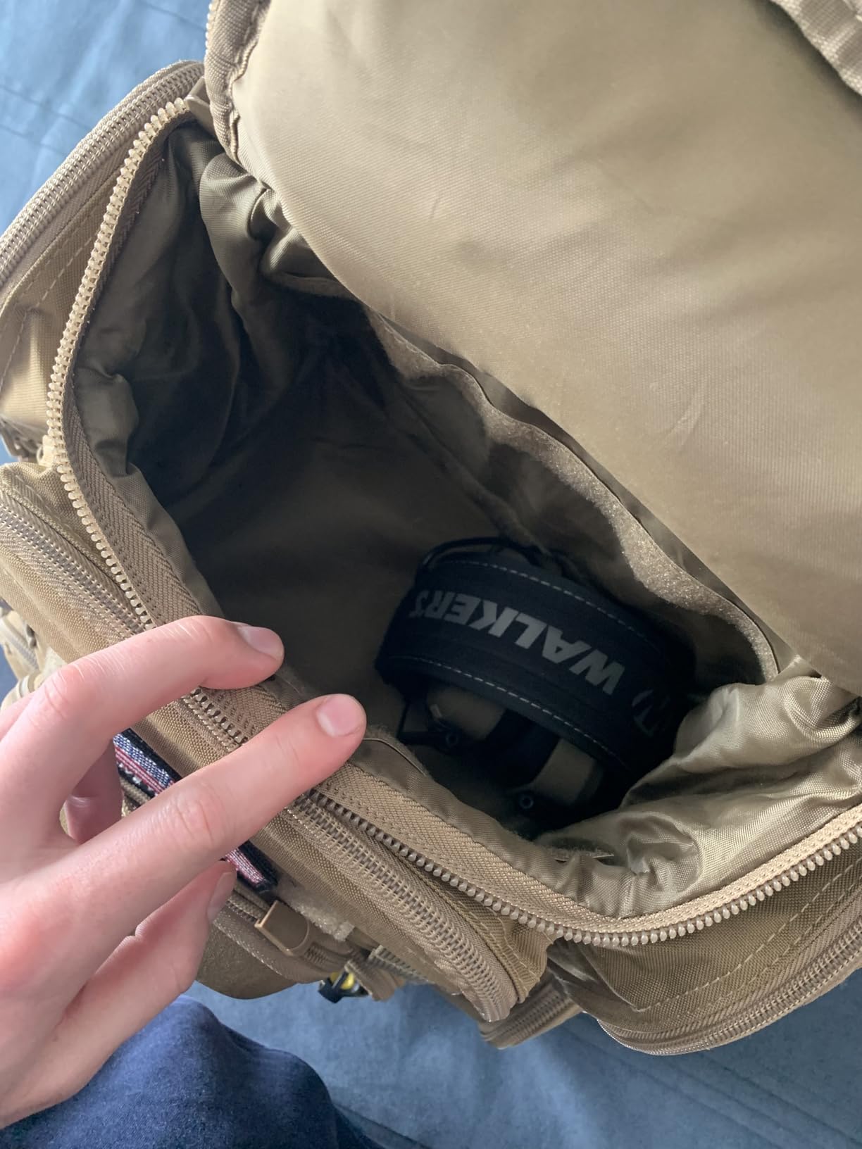 TIDEWE Gun Range Backpack for Handguns, Tactical Shooting Range Bag customer photo 2