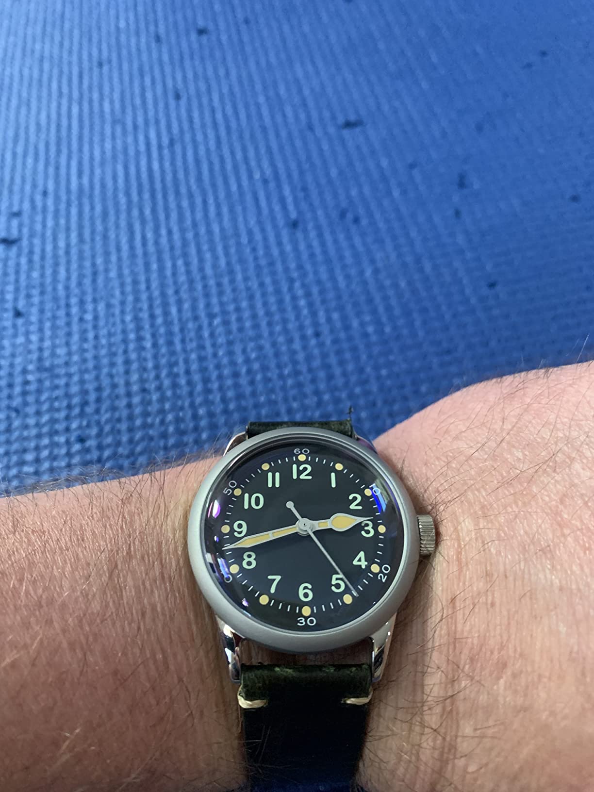 A-11 Military Watch | Automatic WW2 Field Watch for Men | 38mm/42mm Stainless Steel Case and 100M Water Resistance, Assembled in USA customer photo 2