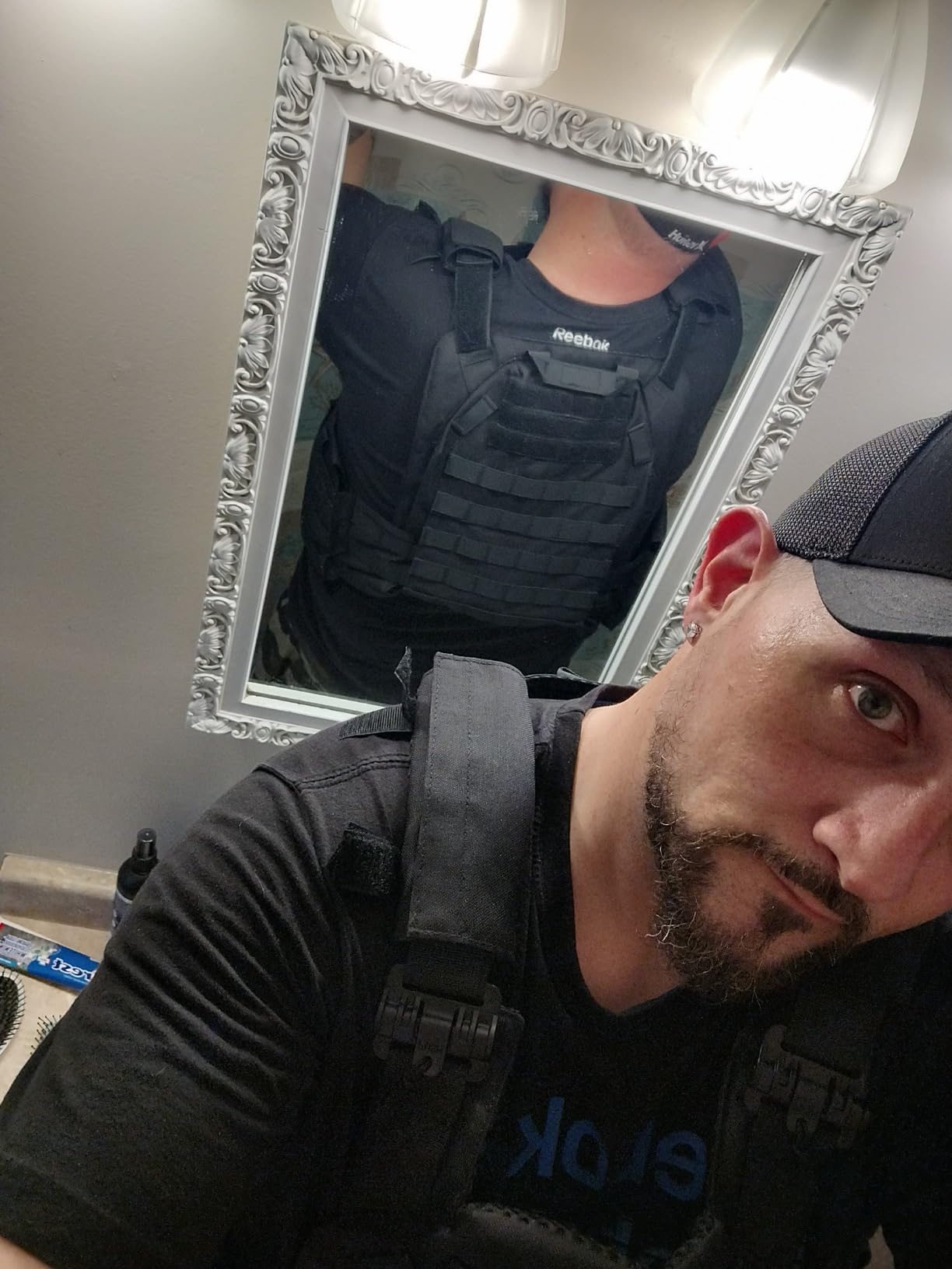 GFIRE Tactical Vest, Quick Release Lightweight Breathable Vest for Training | Fits L-4XL customer photo 2