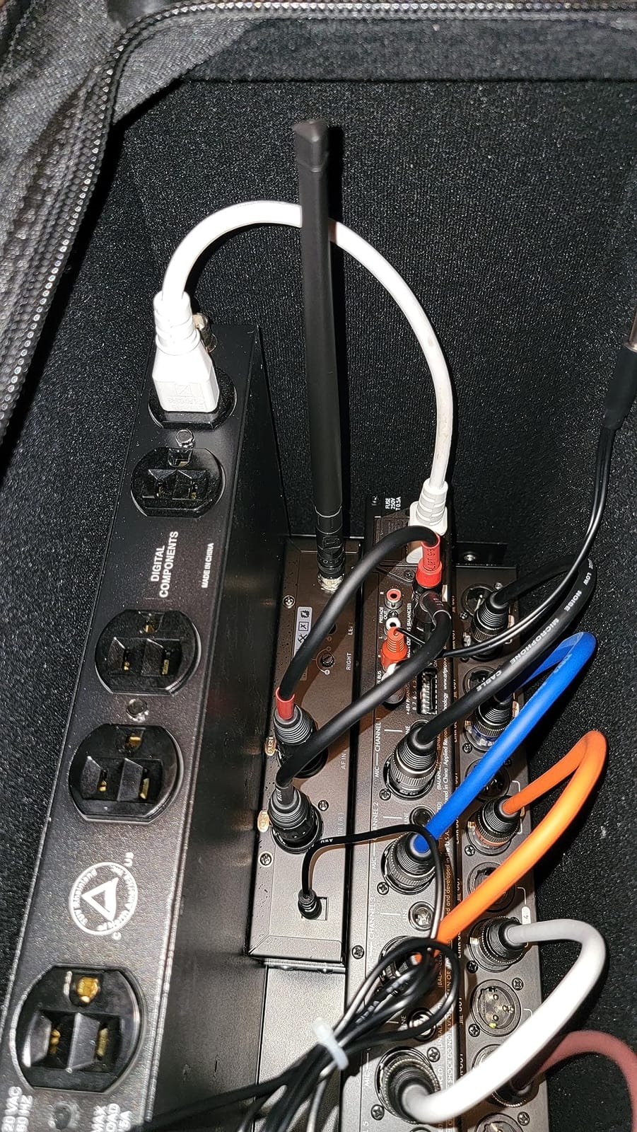 UHF Wireless in-Ear Monitor System with Earphone,180Ft, Rack Mount, Professional IEM Stereo System Transmitter and Beltpack for Studio, Guitar, Band Rehearsal, Live Performance (1 Bodypack) customer photo 2