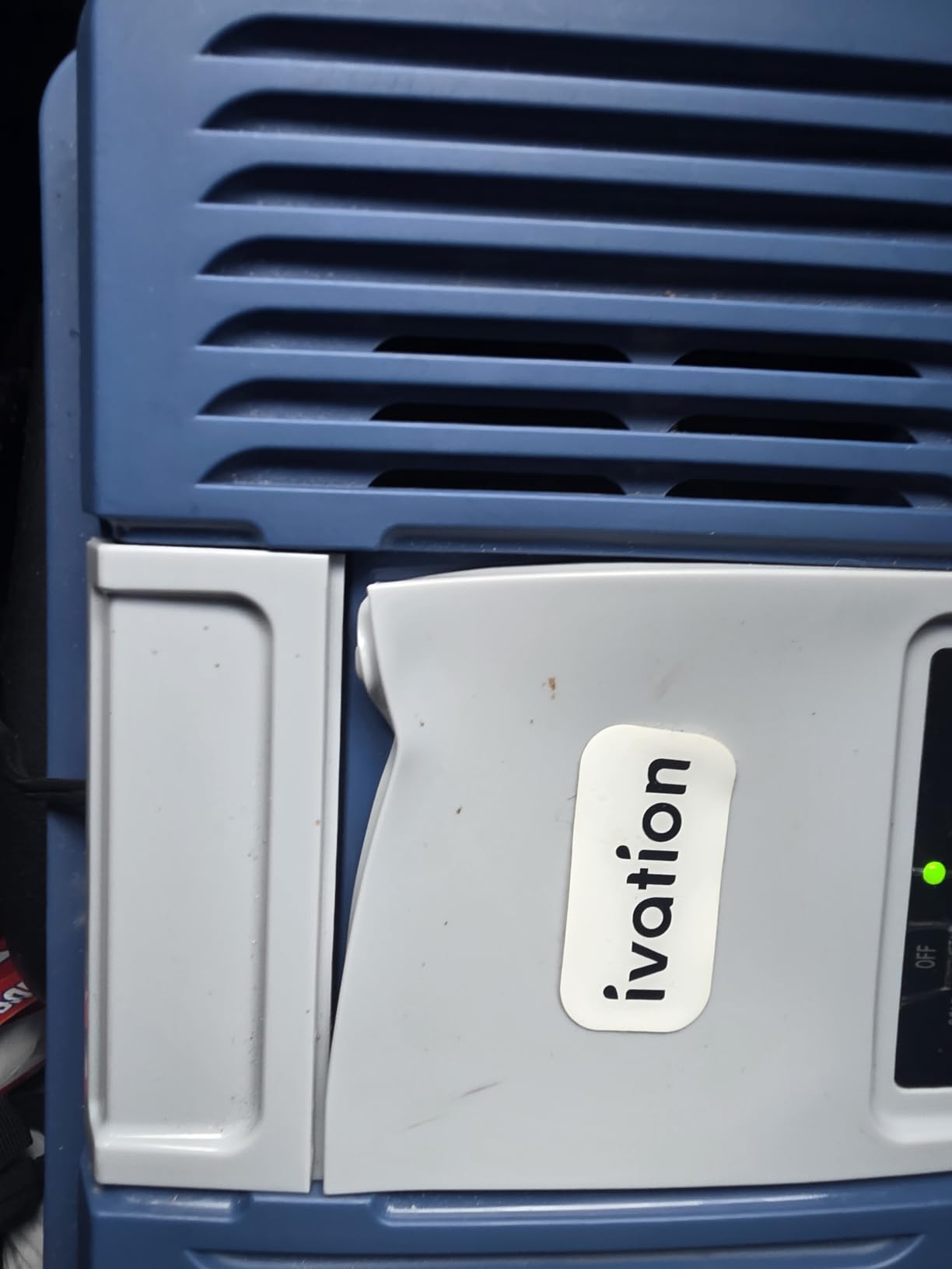 Ivation Electric Cooler & Warmer, Portable Thermoelectric Fridge w/Handle | for Vehicles & Trucks| Includes 110V AC Home Power Cord & 12V DC Car Adapter for Camping, Travel & Picnics, 24L customer photo 2