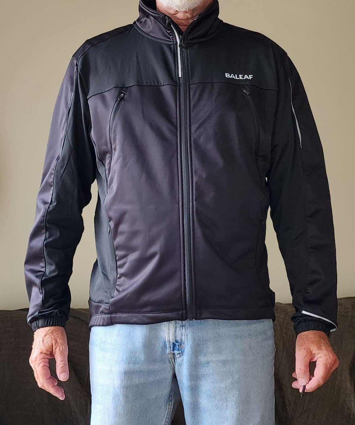 baleaf Men's Cycling Winter Jacket Windproof Softshell Thermal Warm Pockets customer photo 2