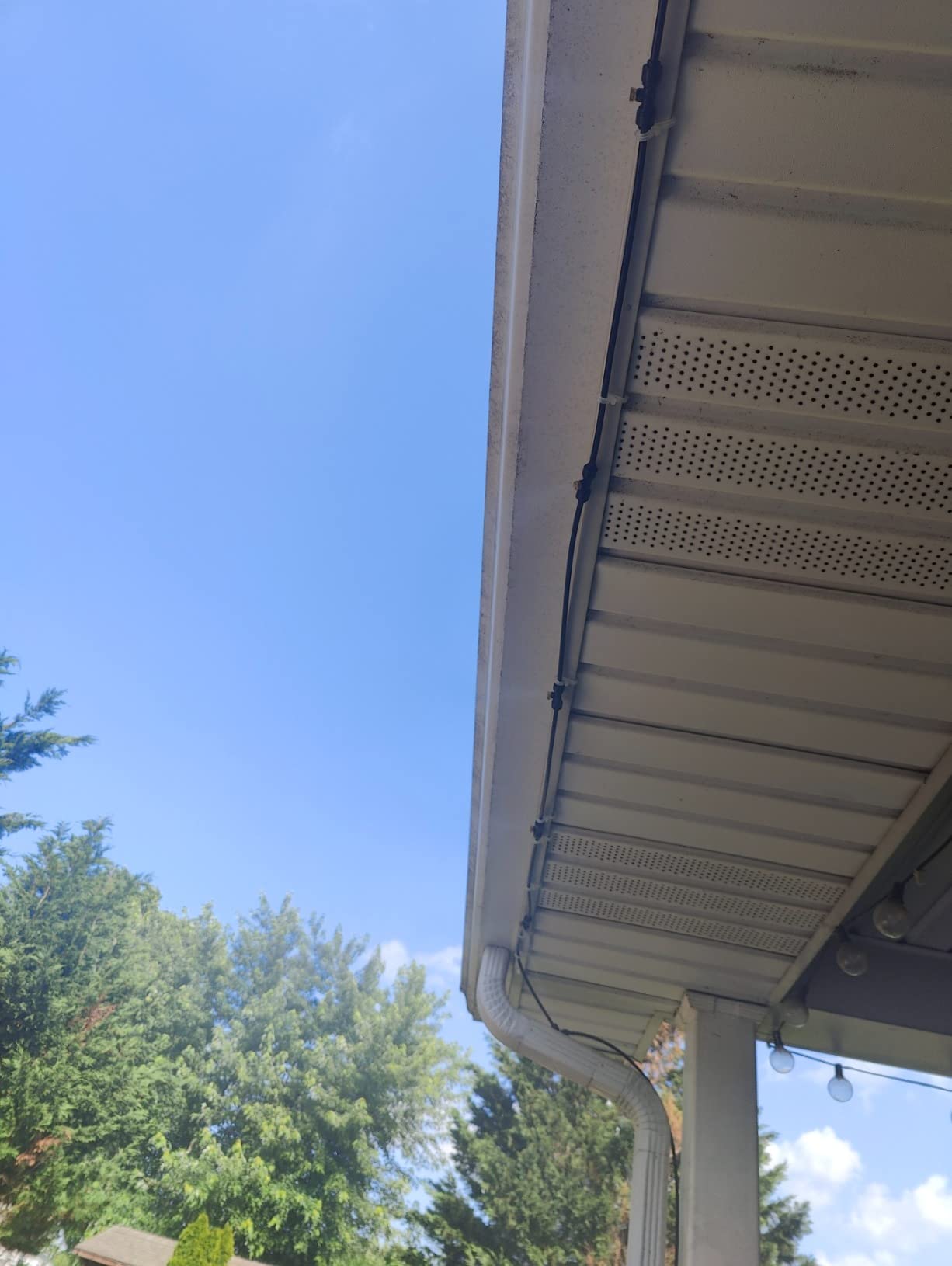 100FT|30M Misting Systems, Outdoor Water Misting Cooling System, for Backyard Mist Kit for Garden Greenhouse Fan Deck Umbrella Canopy Pool Porch Trampoline Sprinkler Park BBQ Party customer photo 1