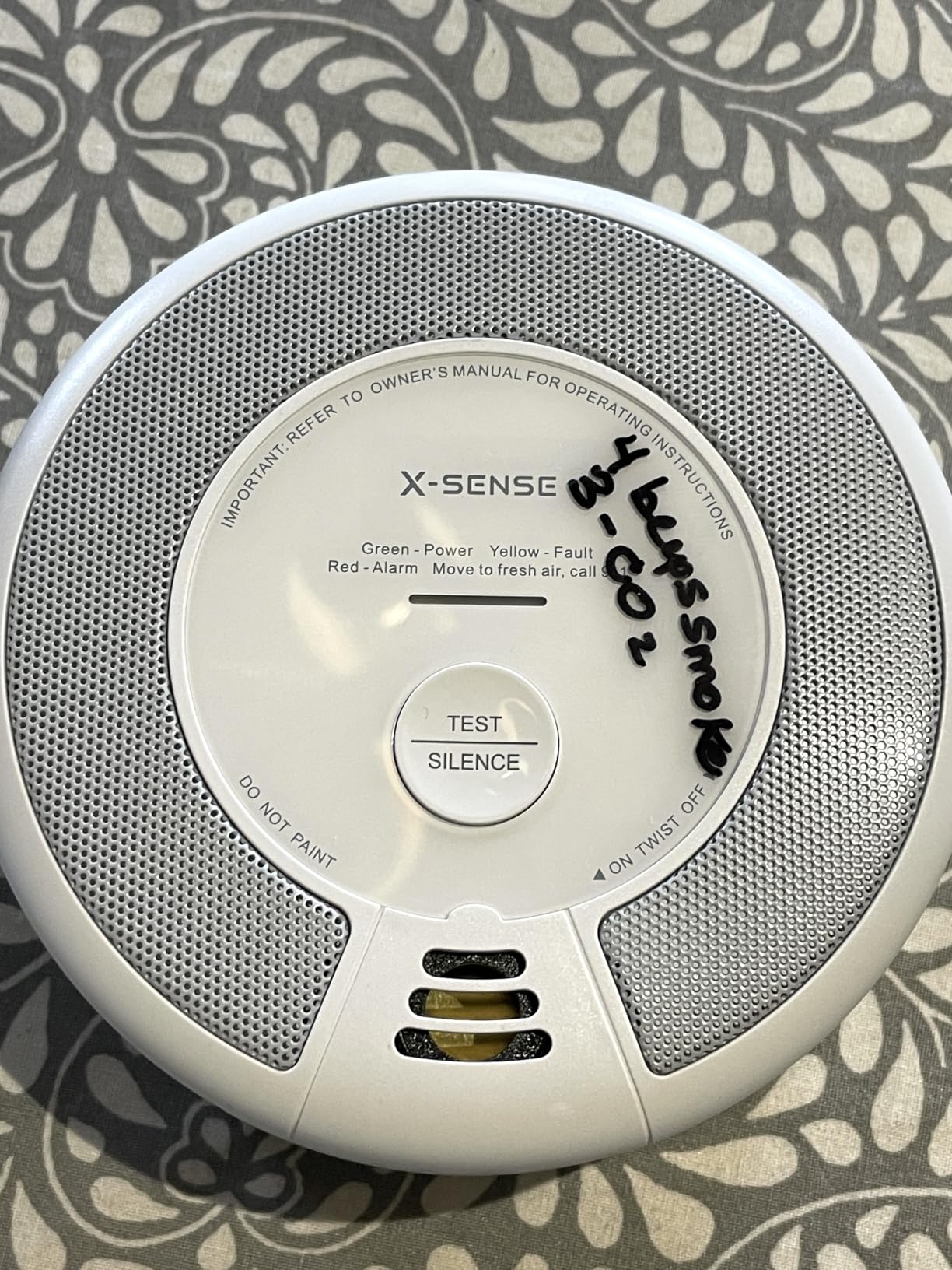 X-Sense 6-Pack Interconnected Smoke and CO Detector, SC06-W | 10-Year Sealed Battery (Not Hardwired), Interconnected Alerts, 2-in-1 smoke & CO, Easy Install, UL 217 & UL 2034 Certified customer photo 2
