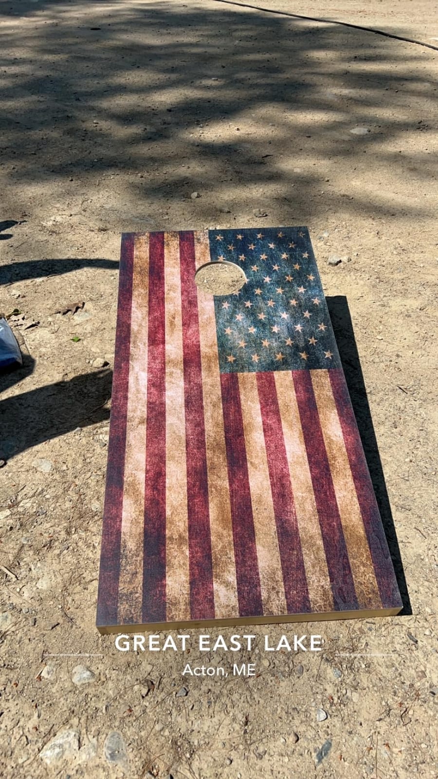 Tailgating Pros Regulation Cornhole Boards Flag Set - Includes 8 Bean Bags, Carrying Cases, and 4'x2' Corn Hole Toss Game customer photo 1
